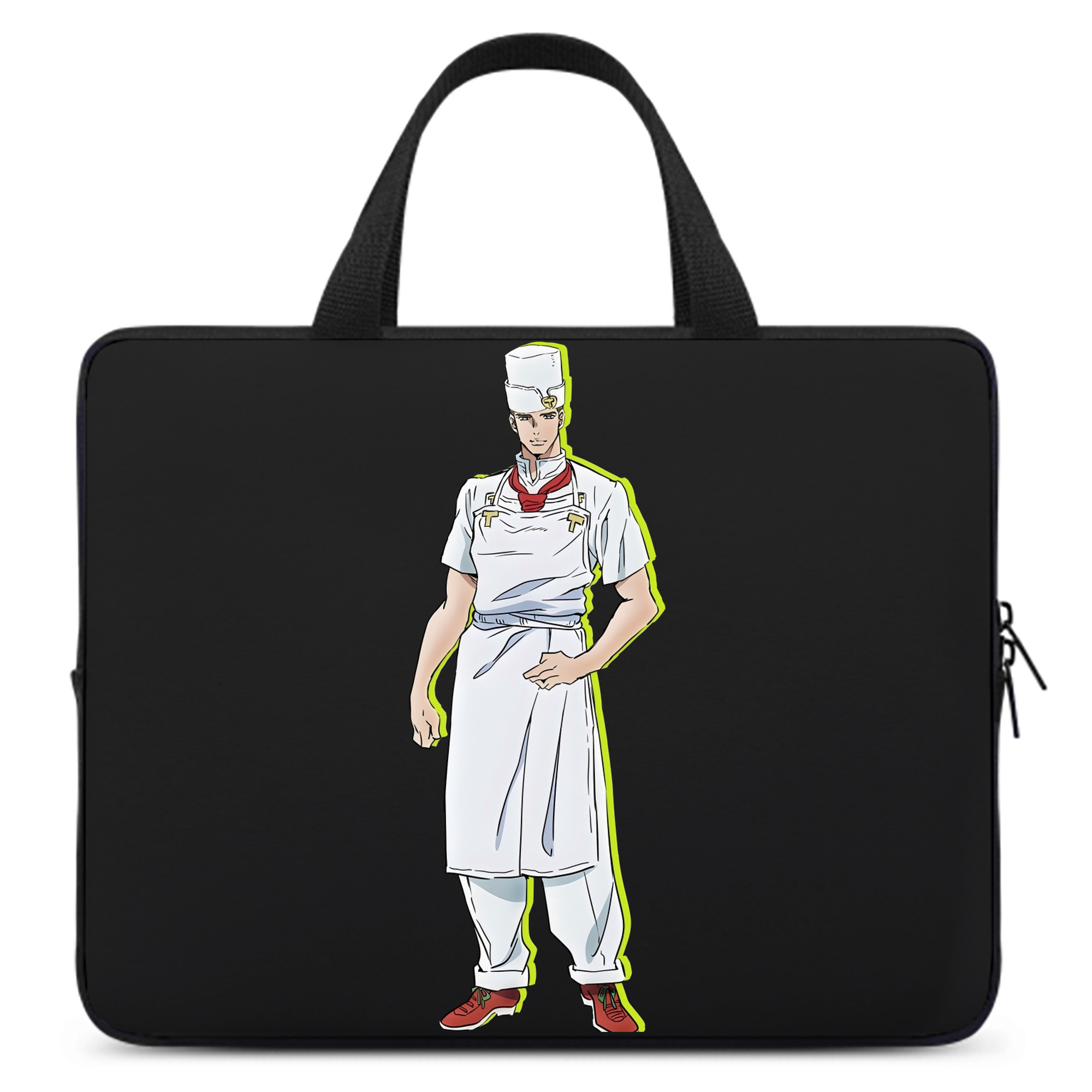 （画像用） ジョジョの奇妙な冒険 Tonio Trussardi JoJo's Bizarre Adventure トニオ?トラッサルディ 手提げノートパソコンバッグ
