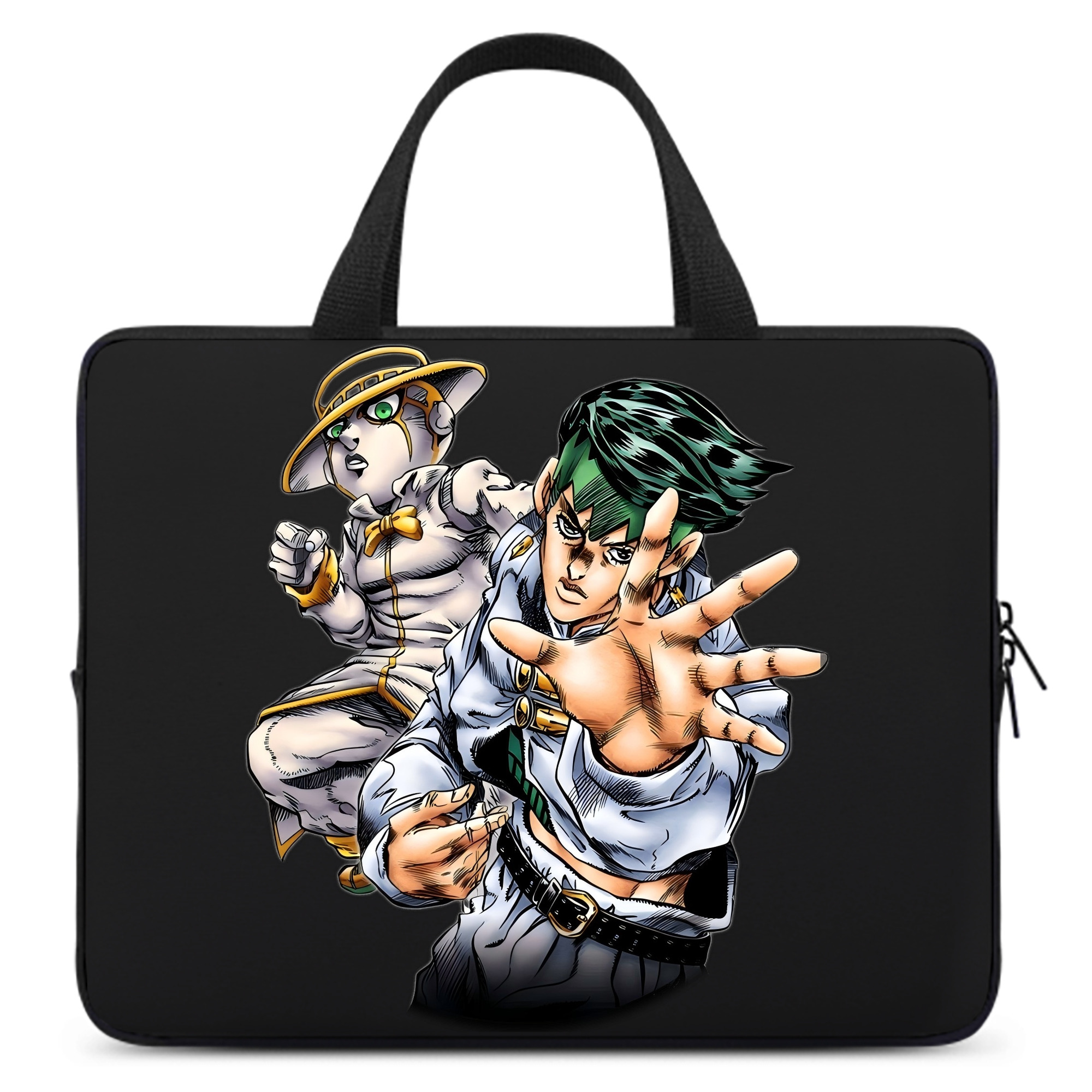 （画像用） ジョジョの奇妙な冒険 岸辺 露伴（きしべ ろはん） JoJo's Bizarre Adventure Rohan Kishibe 手提げノートパソコンバッグ