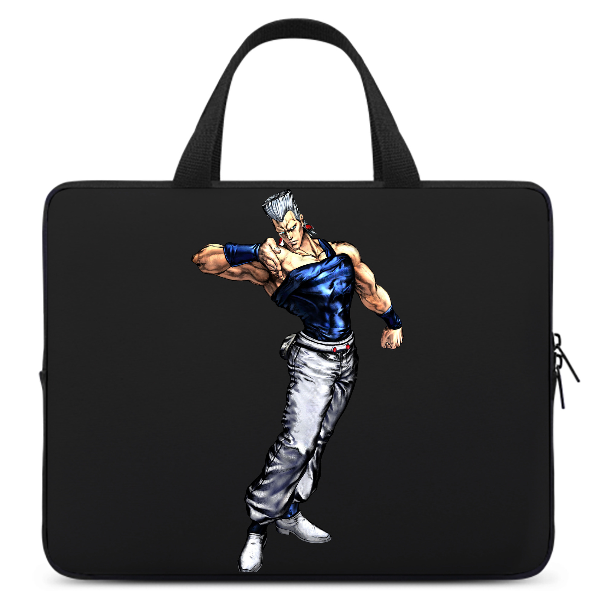 （画像用） ジョジョの奇妙な冒険 ジャン＝ピエール?ポルナレフ JoJo's Bizarre Adventure Jan Pierre Polnareff 手提げノートパソコンバッグ