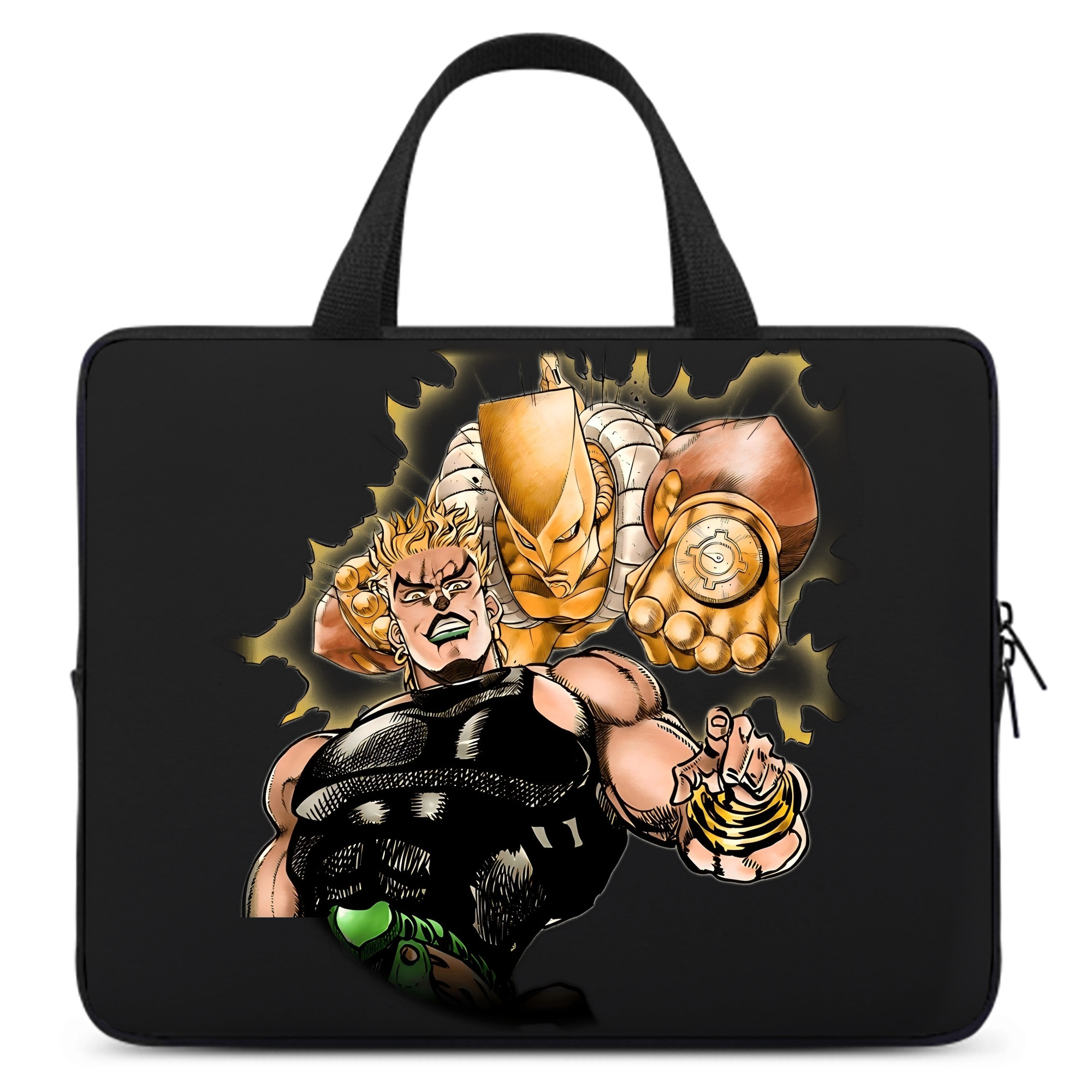 （画像用） ジョジョの奇妙な冒険 ディオ?ブランドー JoJo's Bizarre Adventure Dio Brando 手提げノートパソコンバッグ