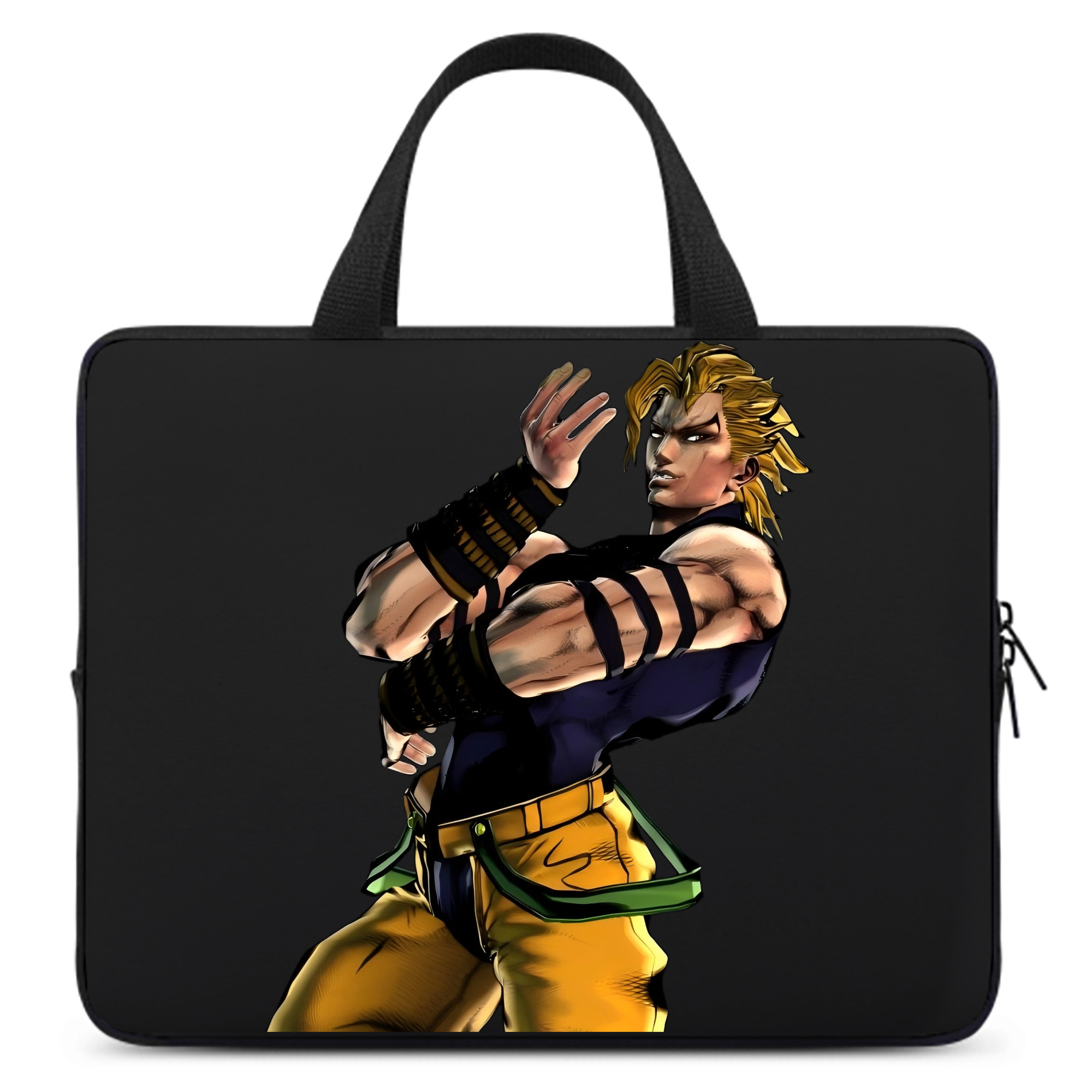（画像用） ジョジョの奇妙な冒険 ディオ?ブランドー JoJo's Bizarre Adventure Dio Brando 手提げノートパソコンバッグ