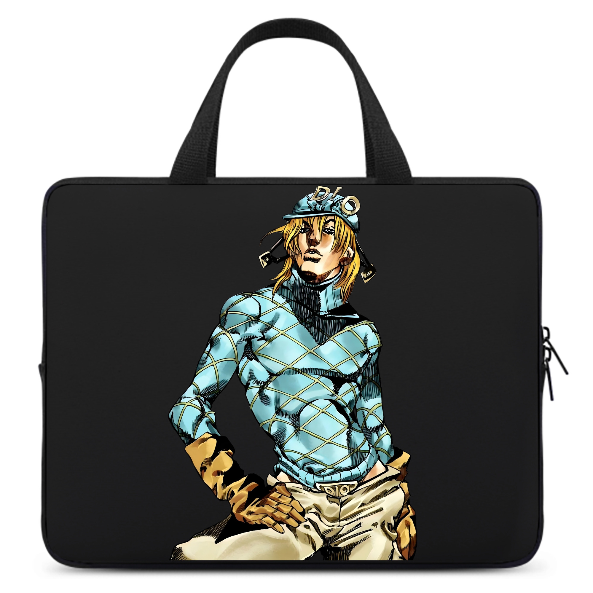 （画像用） ジョジョの奇妙な冒険 ディオ?ブランドー JoJo's Bizarre Adventure Dio Brando 手提げノートパソコンバッグ