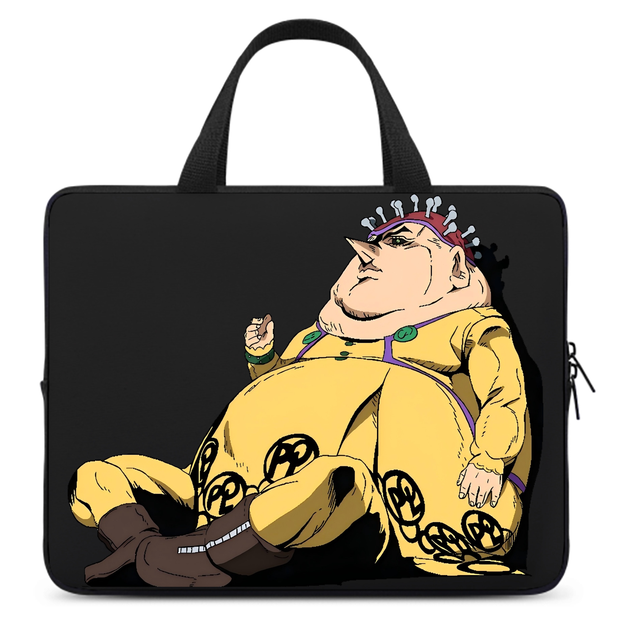 （画像用） ジョジョの奇妙な冒険 ポルポ JoJo's Bizarre Adventure Polpo 手提げノートパソコンバッグ