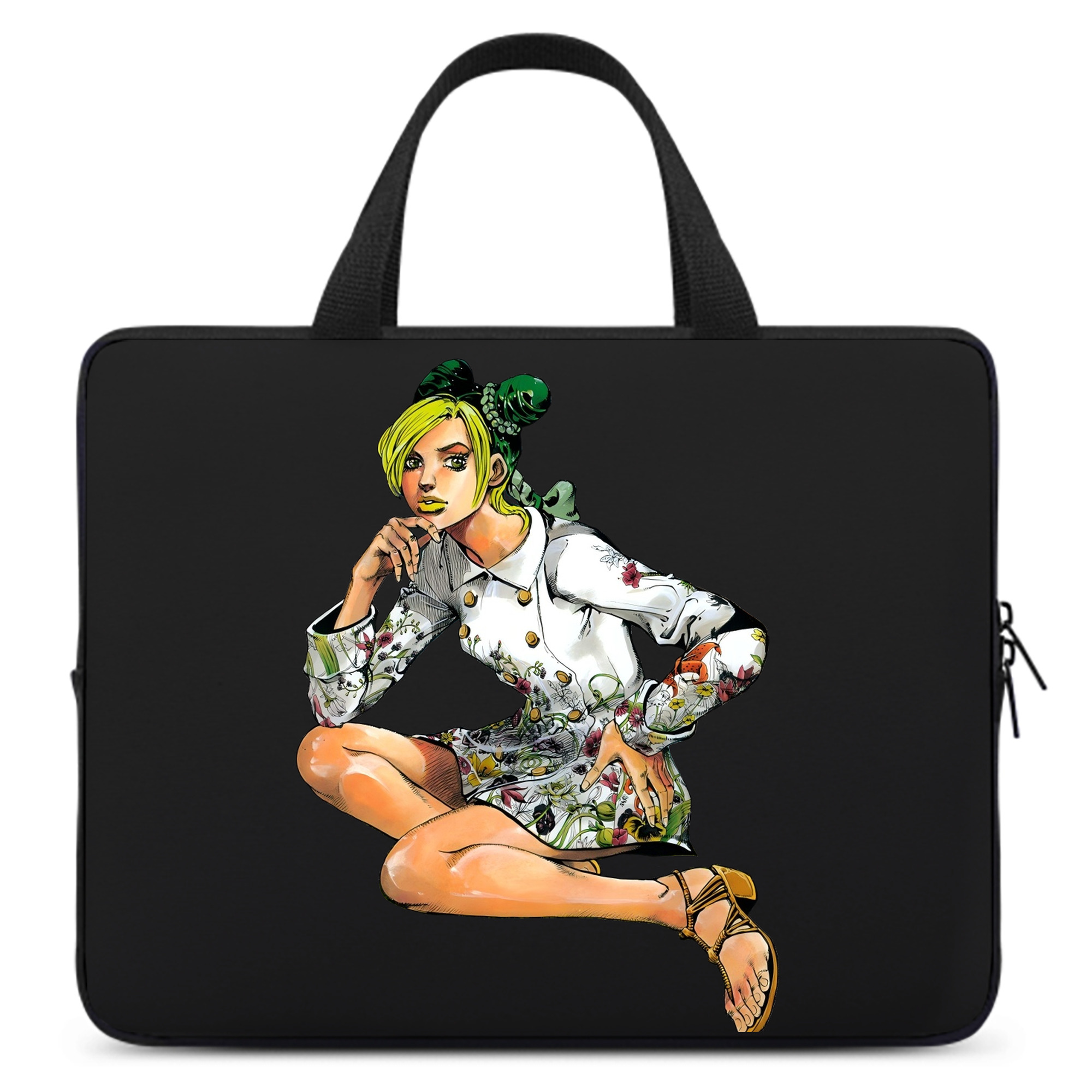 （画像用） "ジョジョの奇妙な冒険 くうじょう ジョリーン JoJo's Bizarre Adventure Jolyne Cujoh " 手提げノートパソコンバッグ