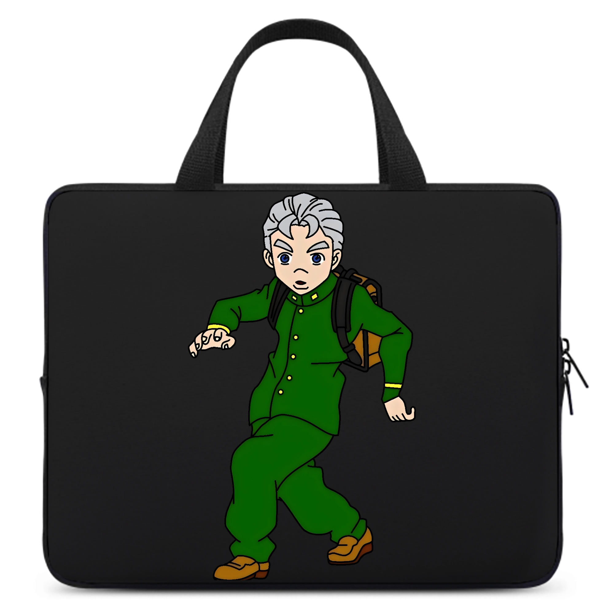 （画像用） ジョジョの奇妙な冒険 広瀨康一 JoJo's Bizarre Adventure Hirose Koichi 手提げノートパソコンバッグ