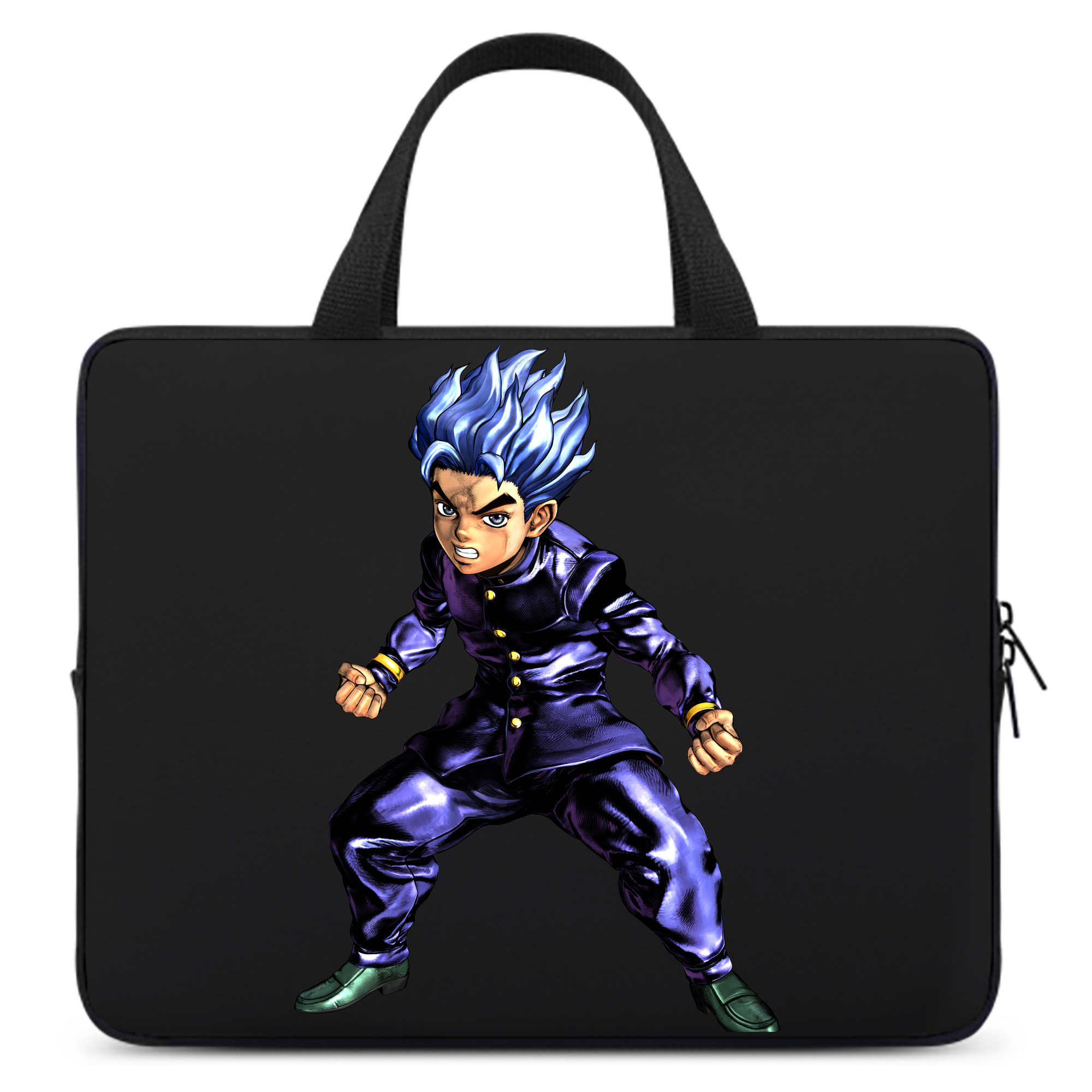（画像用） ジョジョの奇妙な冒険 広瀨康一 JoJo's Bizarre Adventure Hirose Koichi 手提げノートパソコンバッグ