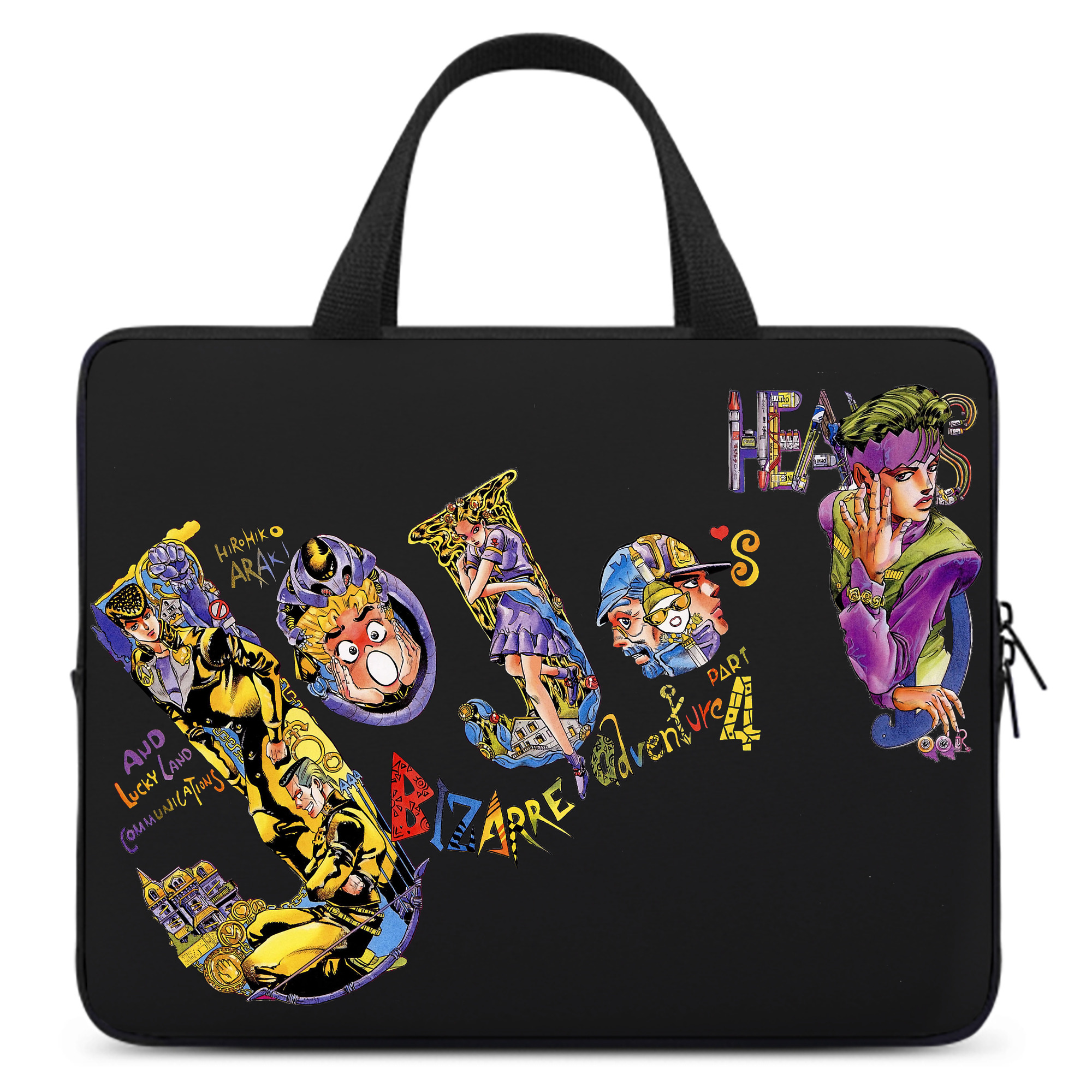（画像用） ジョジョの奇妙な冒険 JoJo's Bizarre Adventure 手提げノートパソコンバッグ