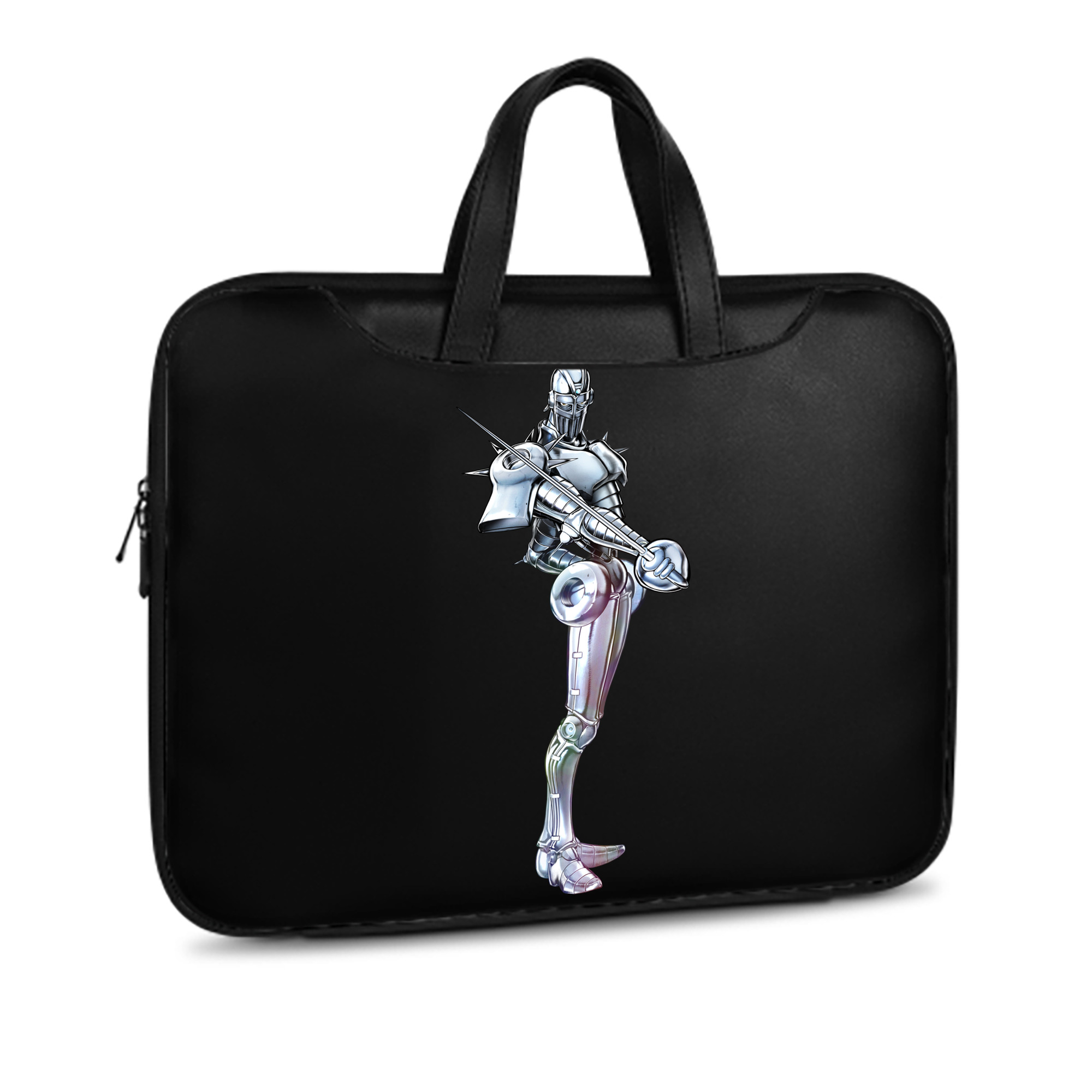 （画像用） ジョジョの奇妙な冒険 ジャン＝ピエール?ポルナレフ JoJo's Bizarre Adventure Jan Pierre Polnareff レザーラップトップバッグ　ノートパソコンケース