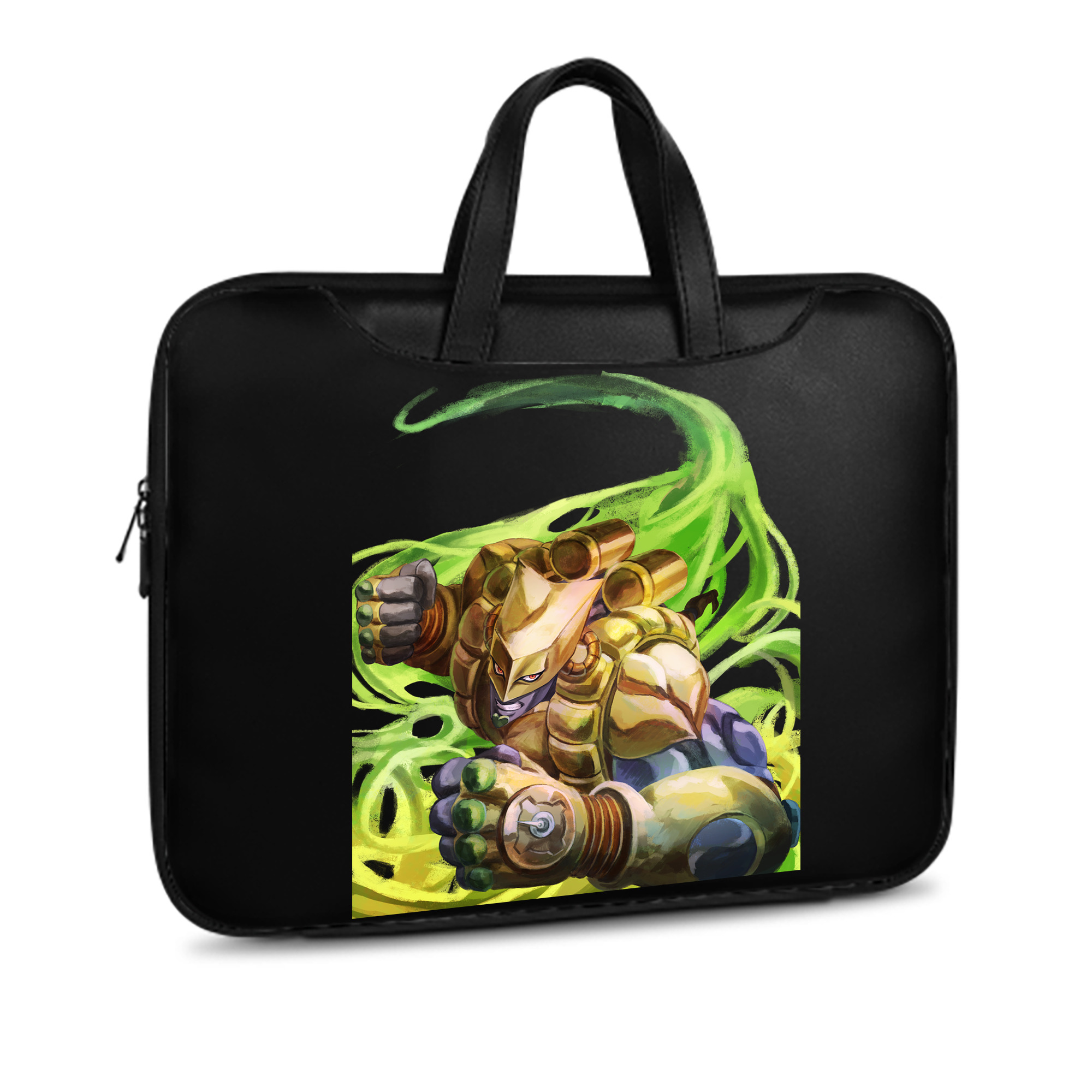 （画像用） ジョジョの奇妙な冒険 ディオ?ブランドー JoJo's Bizarre Adventure Dio Brando レザーラップトップバッグ　ノートパソコンケース