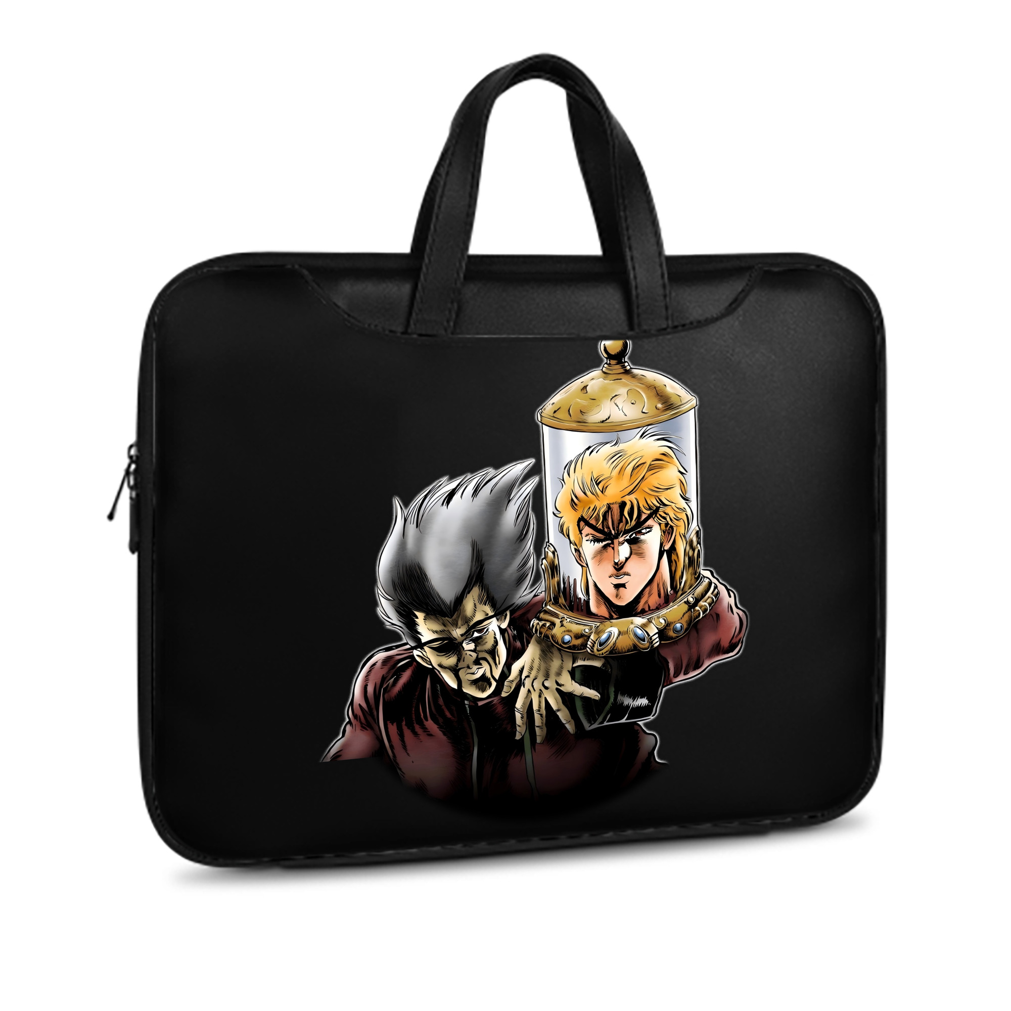 （画像用） ジョジョの奇妙な冒険 ディオ?ブランドー JoJo's Bizarre Adventure Dio Brando レザーラップトップバッグ　ノートパソコンケース