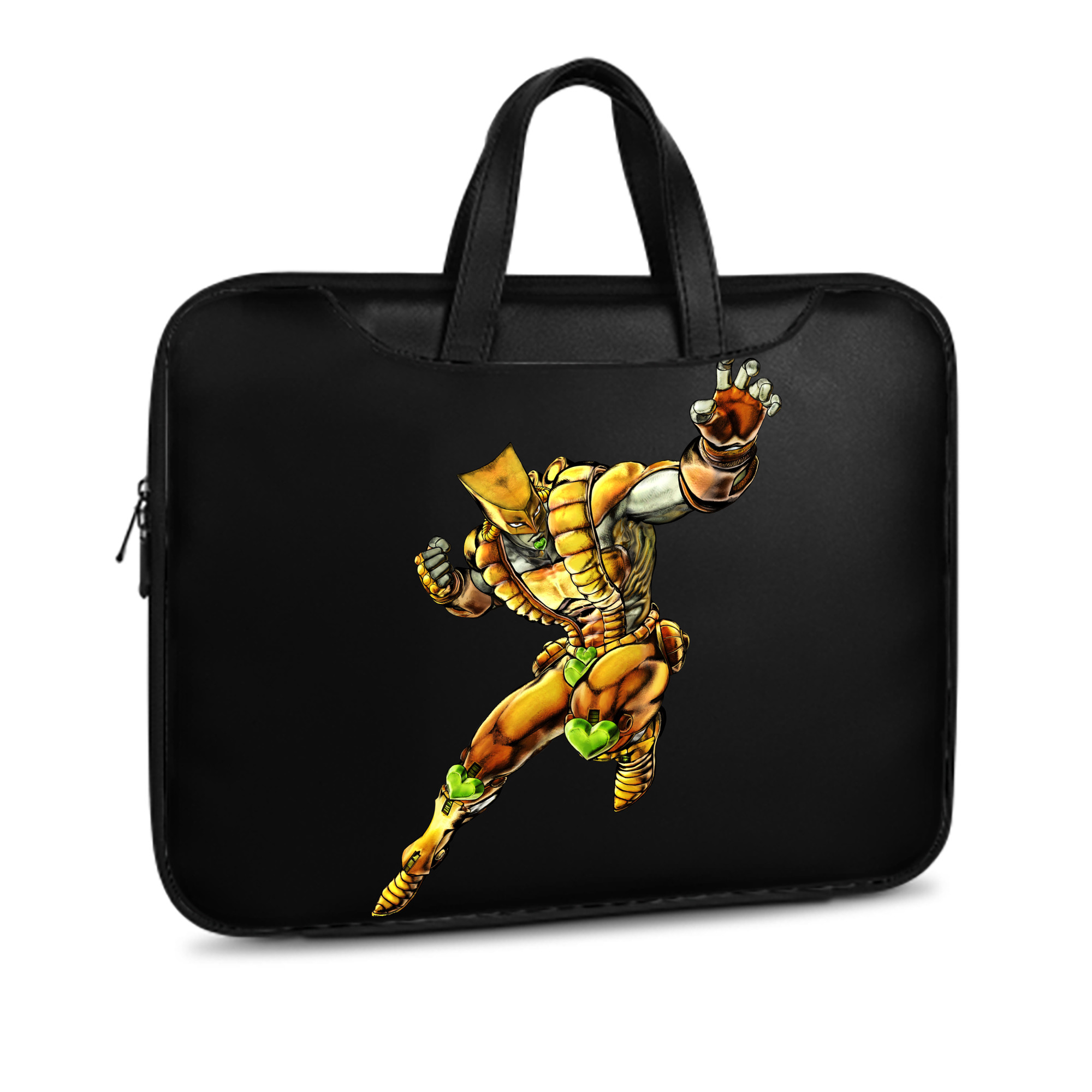 （画像用） ジョジョの奇妙な冒険 ディオ?ブランドー JoJo's Bizarre Adventure Dio Brando レザーラップトップバッグ　ノートパソコンケース