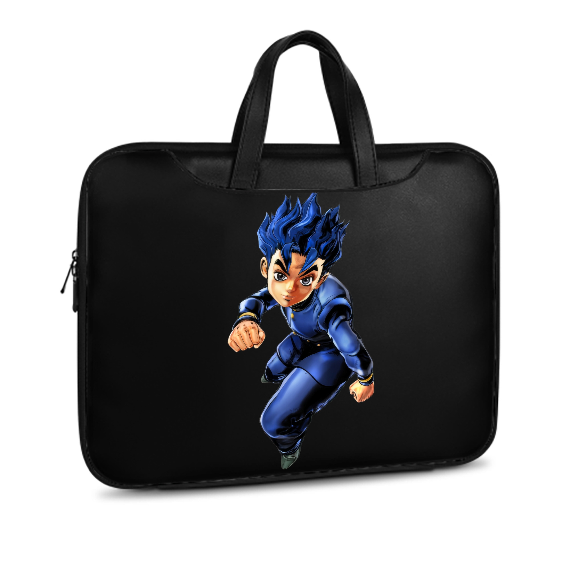 （画像用） ジョジョの奇妙な冒険 広瀨康一 JoJo's Bizarre Adventure Hirose Koichi レザーラップトップバッグ　ノートパソコンケース