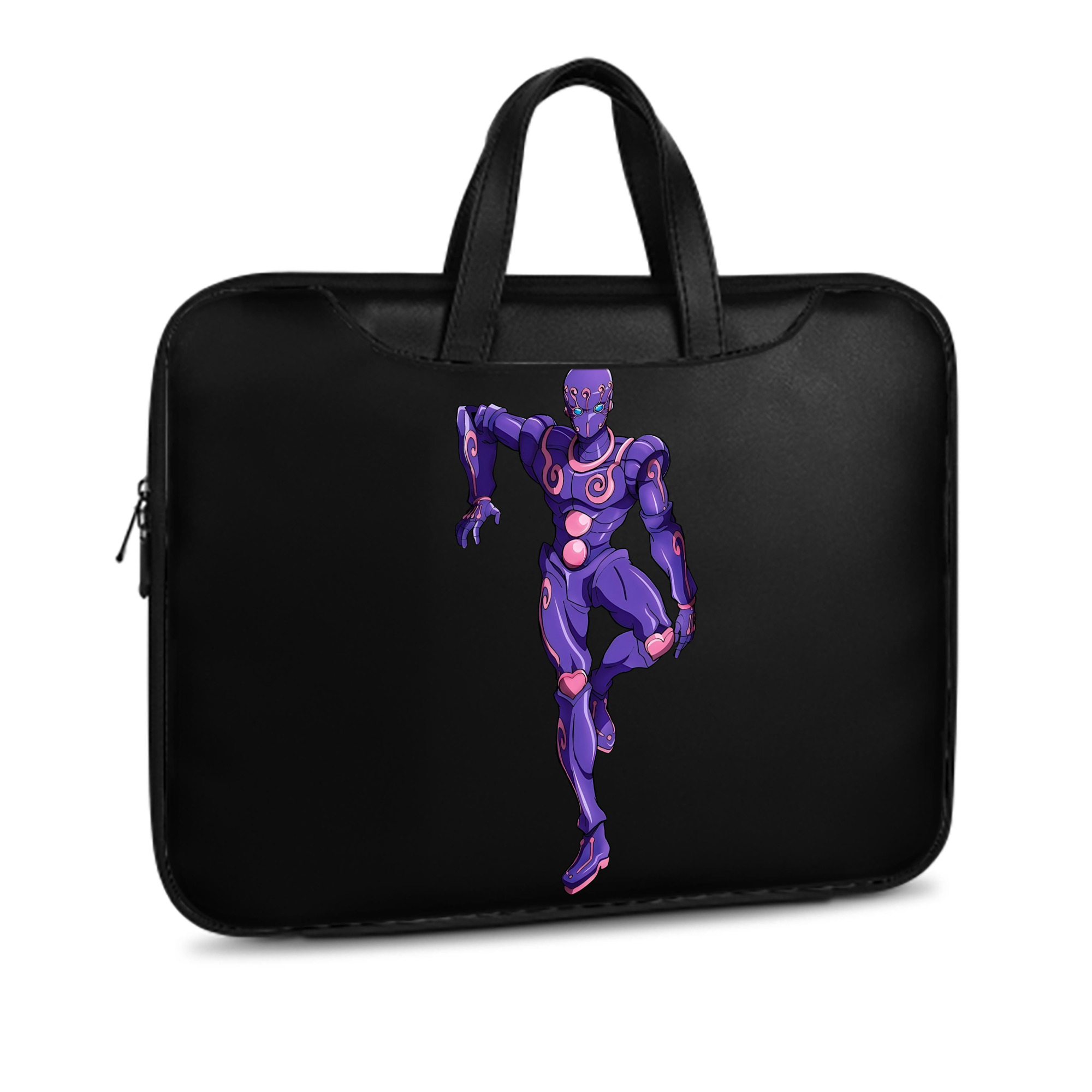 （画像用） ジョジョの奇妙な冒険 JoJo's Bizarre Adventure レザーラップトップバッグ　ノートパソコンケース