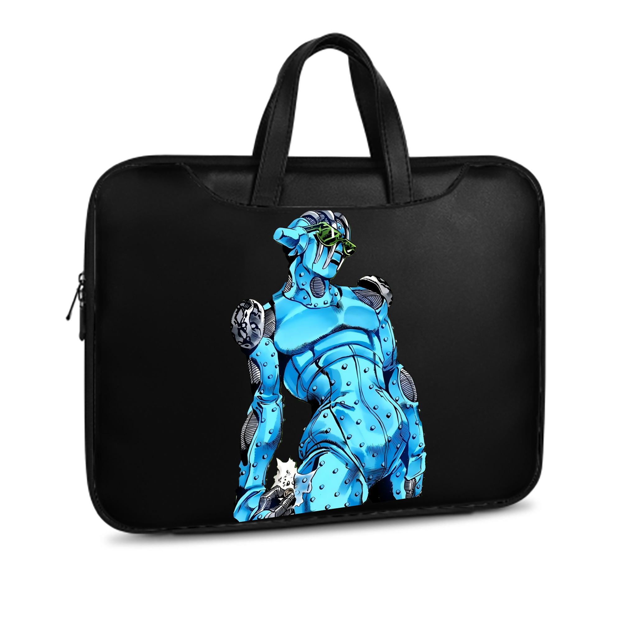 （画像用） ジョジョの奇妙な冒険 JoJo's Bizarre Adventure レザーラップトップバッグ　ノートパソコンケース