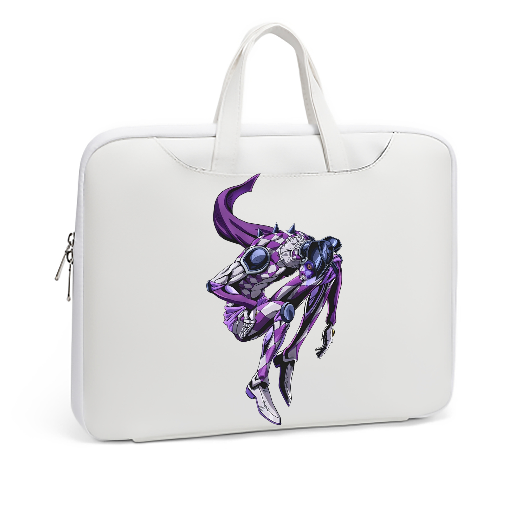 （画像用） ジョジョの奇妙な冒険 パンナコッタ?フー JoJo's Bizarre Adventure Pannacotta Fugo レザーラップトップバッグ　ノートパソコンケース