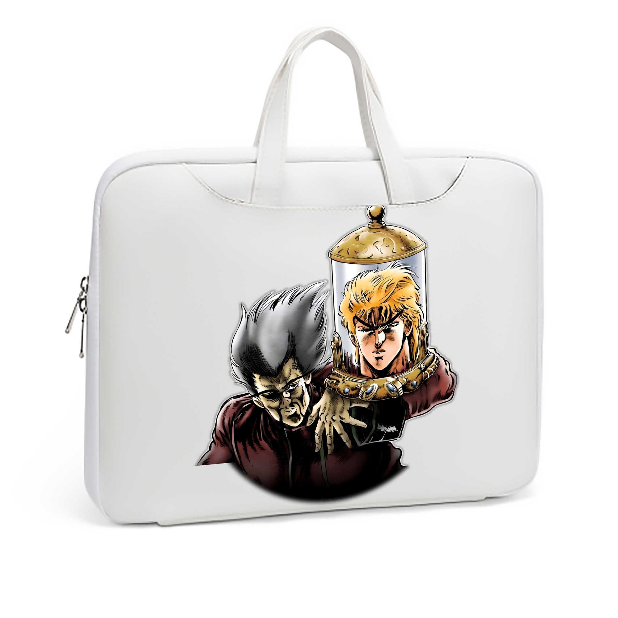 （画像用） ジョジョの奇妙な冒険 ディオ?ブランドー JoJo's Bizarre Adventure Dio Brando レザーラップトップバッグ　ノートパソコンケース