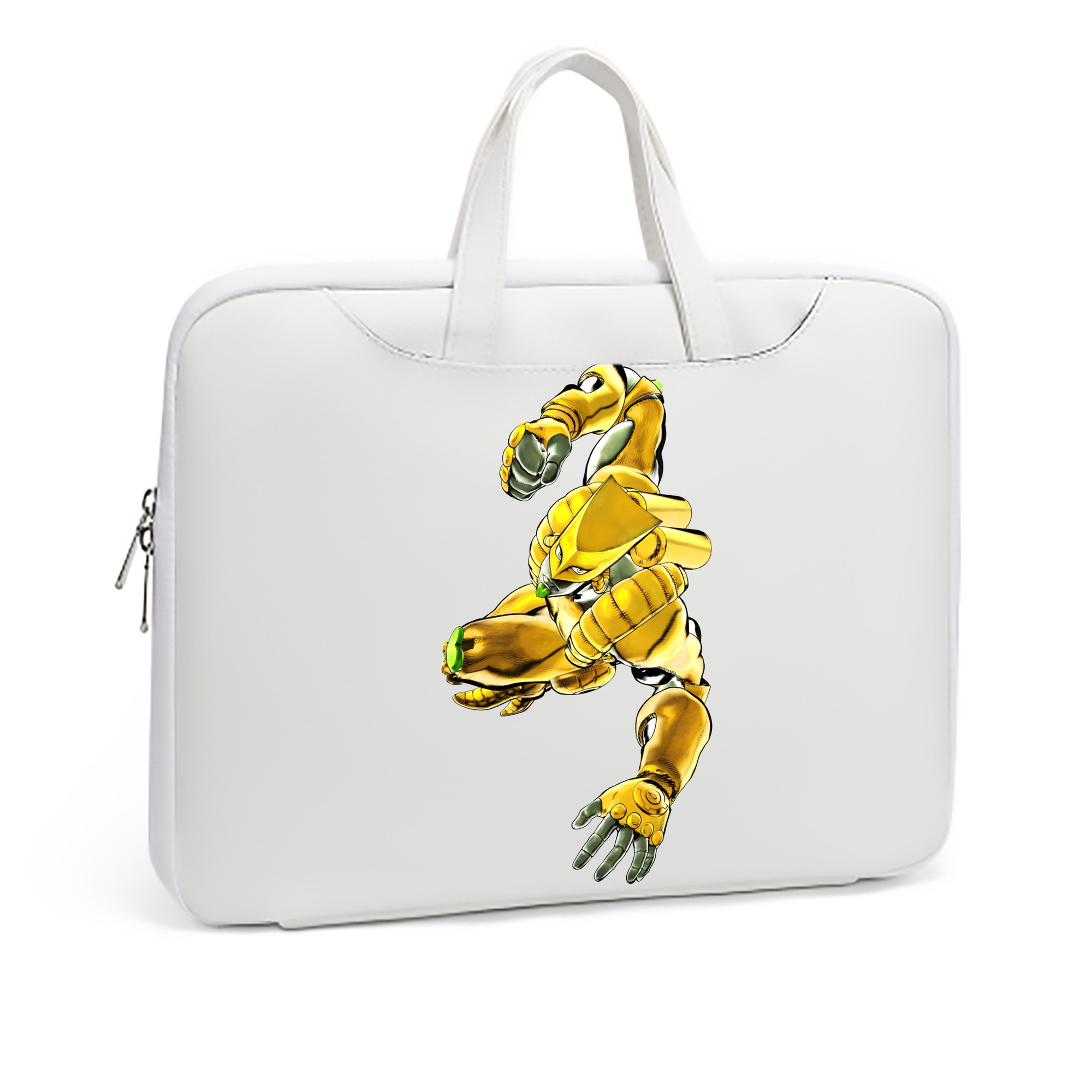 （画像用） ジョジョの奇妙な冒険 ディオ?ブランドー JoJo's Bizarre Adventure Dio Brando レザーラップトップバッグ　ノートパソコンケース