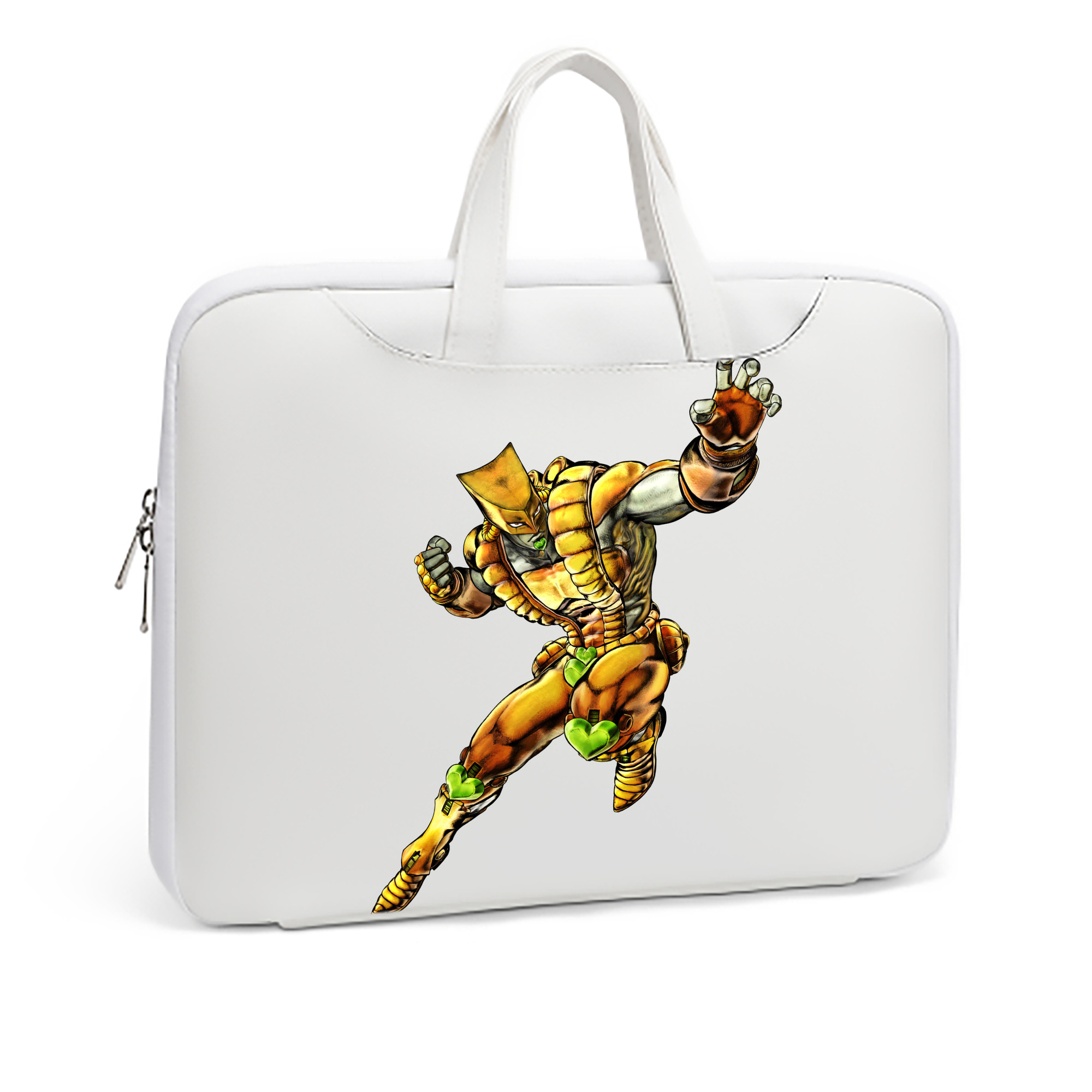 （画像用） ジョジョの奇妙な冒険 ディオ?ブランドー JoJo's Bizarre Adventure Dio Brando レザーラップトップバッグ　ノートパソコンケース