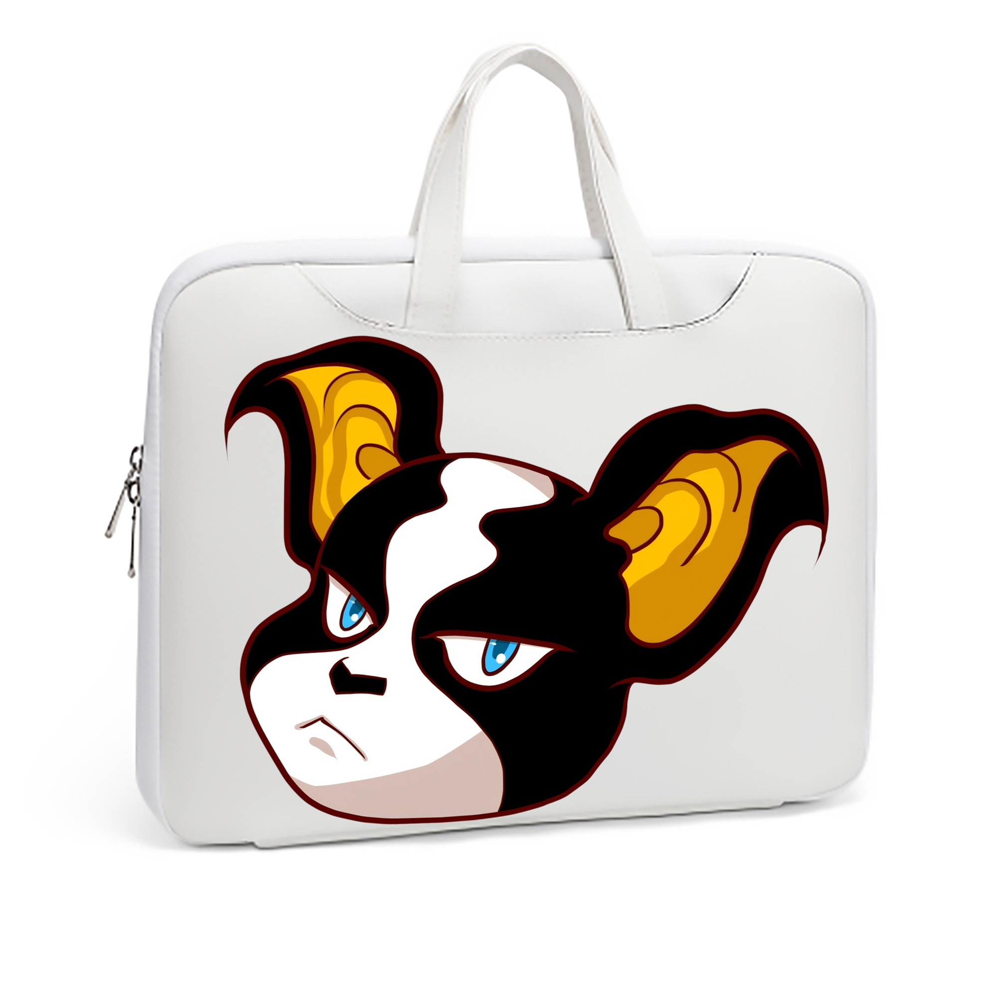 （画像用） ジョジョの奇妙な冒険 イギー JoJo's Bizarre Adventure Iggy レザーラップトップバッグ　ノートパソコンケース