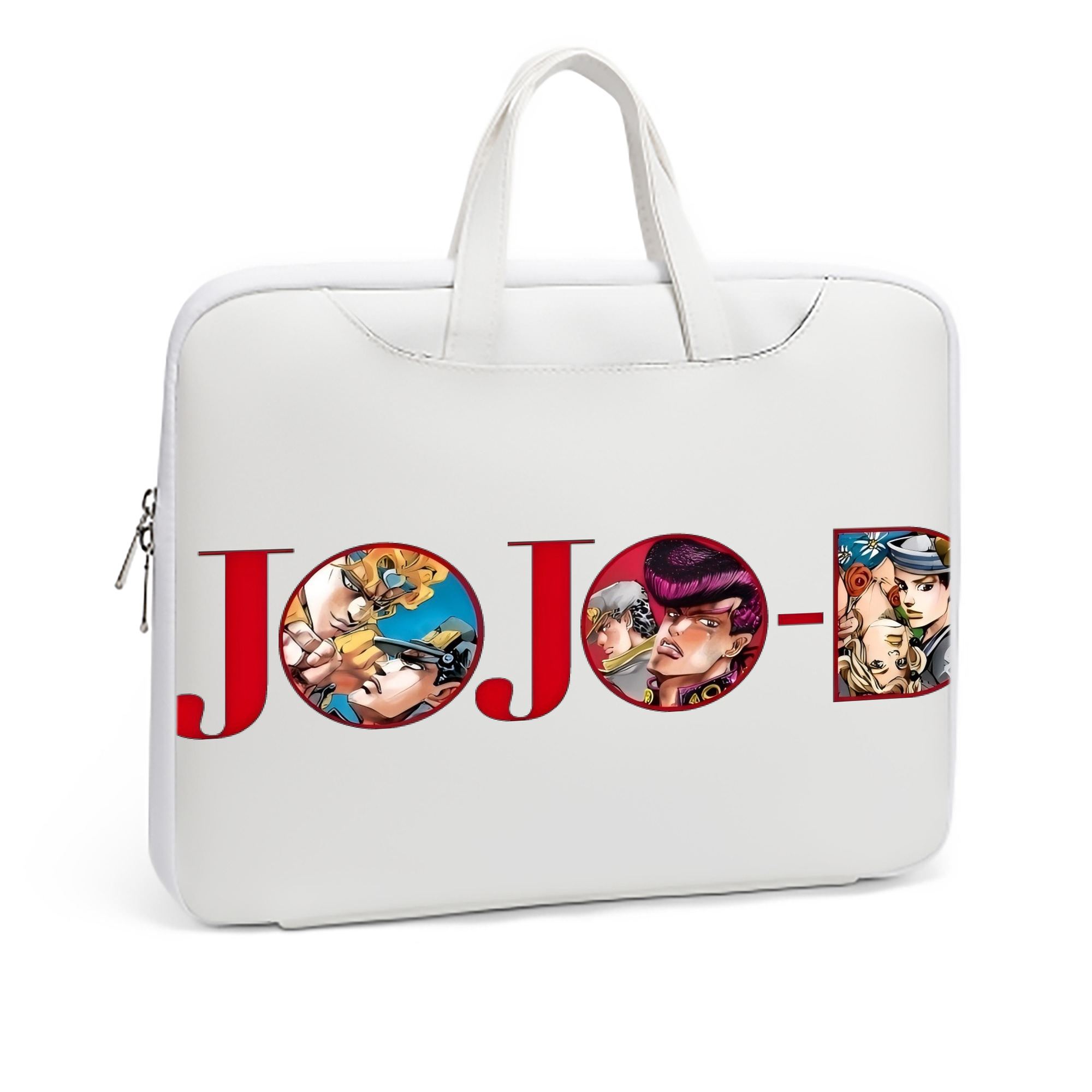 （画像用） ジョジョの奇妙な冒険 JoJo's Bizarre Adventure レザーラップトップバッグ　ノートパソコンケース