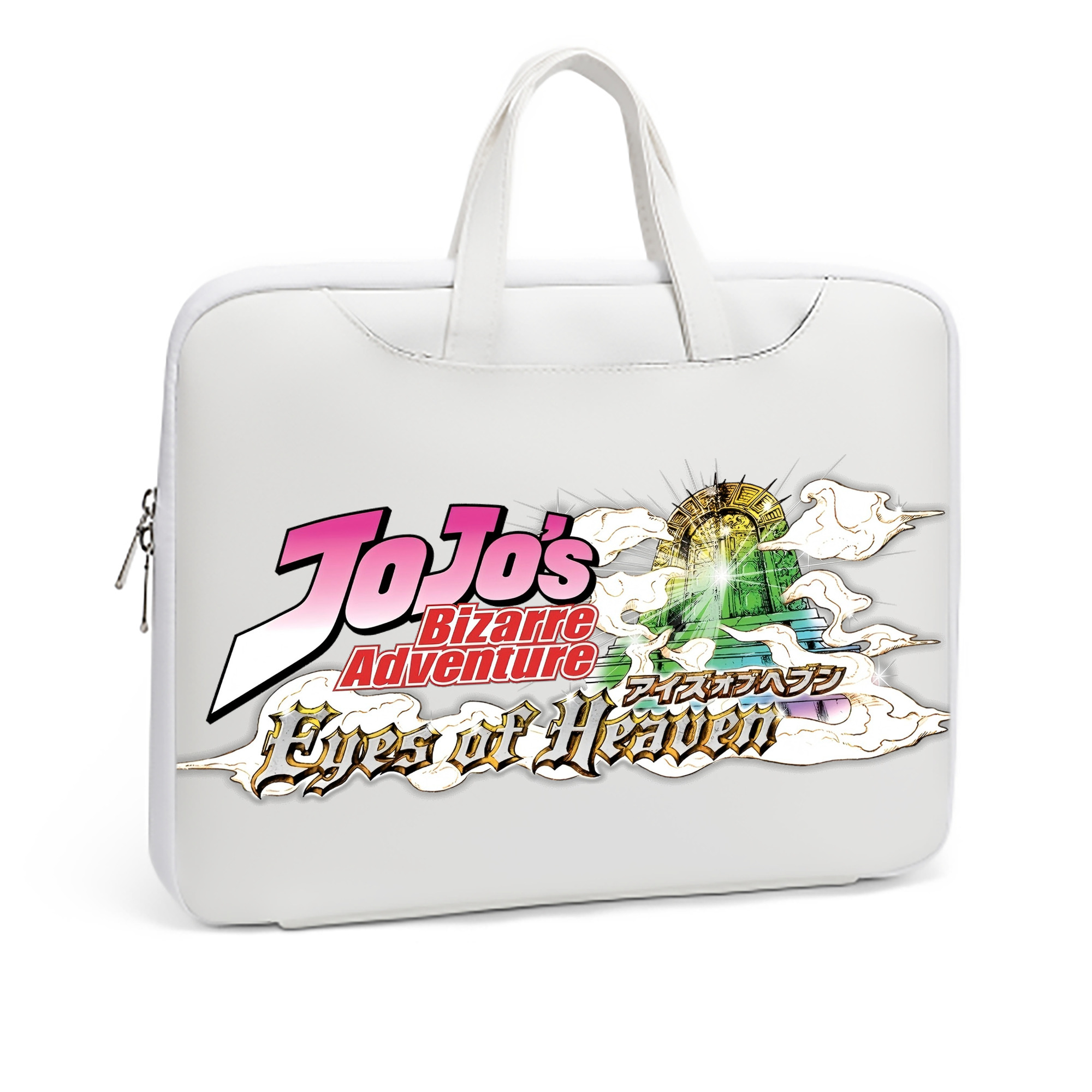 （画像用） ジョジョの奇妙な冒険 JoJo's Bizarre Adventure レザーラップトップバッグ　ノートパソコンケース