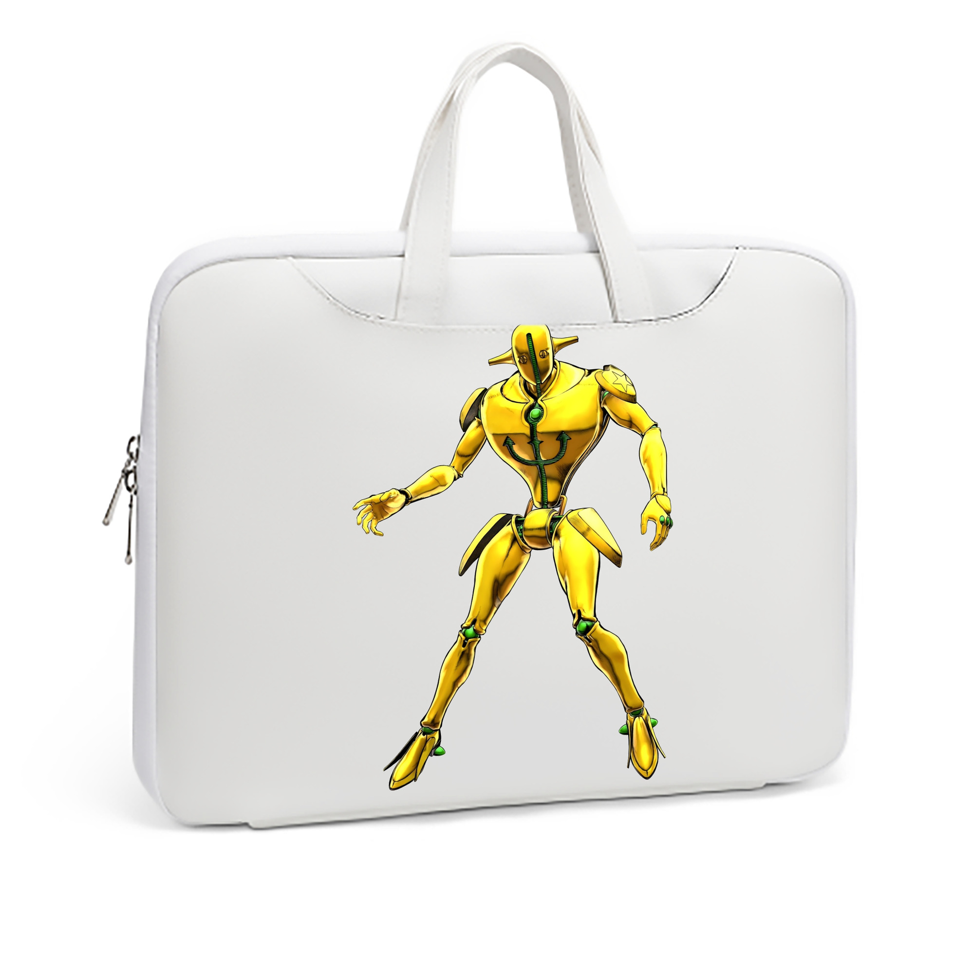 （画像用） ジョジョの奇妙な冒険 JoJo's Bizarre Adventure レザーラップトップバッグ　ノートパソコンケース
