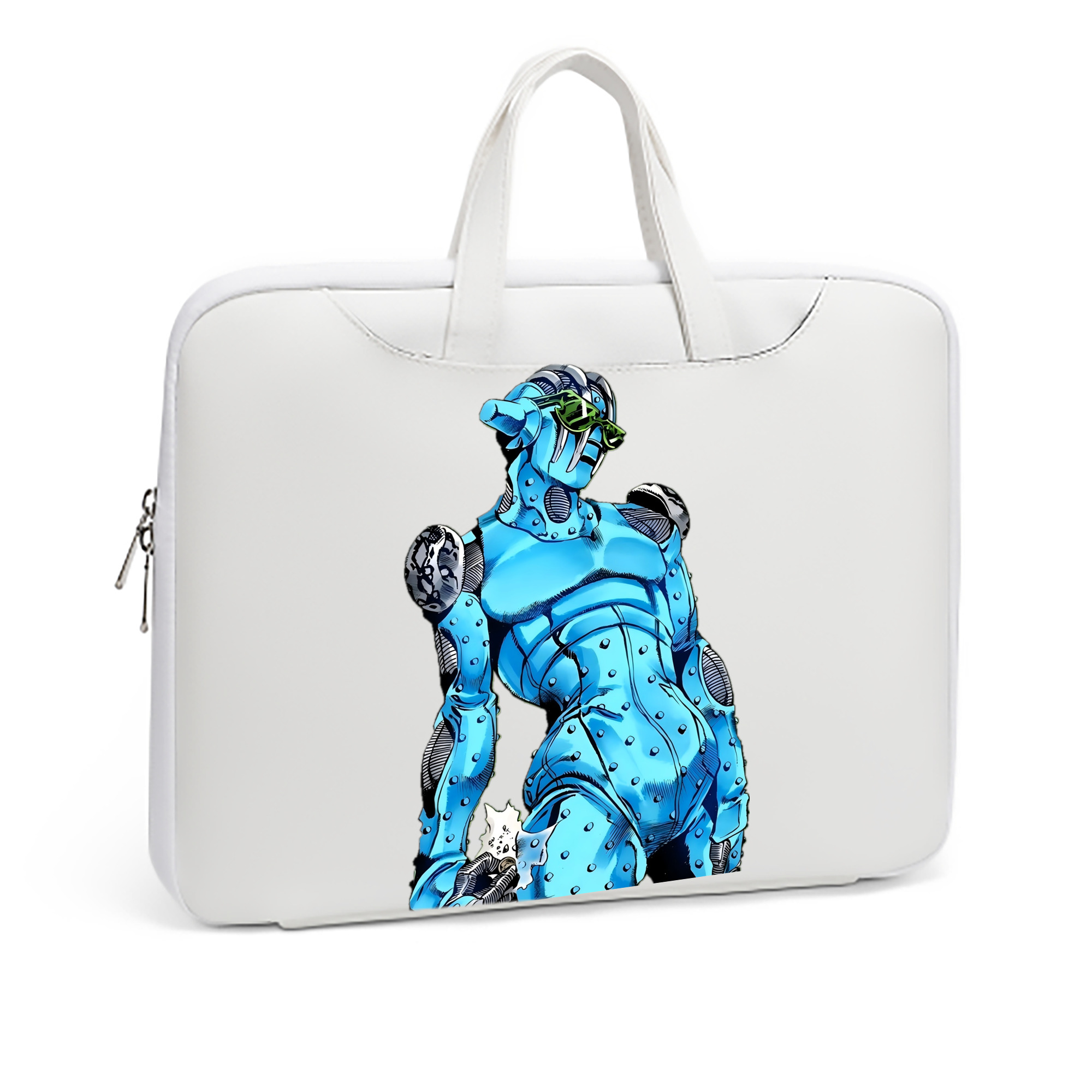 （画像用） ジョジョの奇妙な冒険 JoJo's Bizarre Adventure レザーラップトップバッグ　ノートパソコンケース