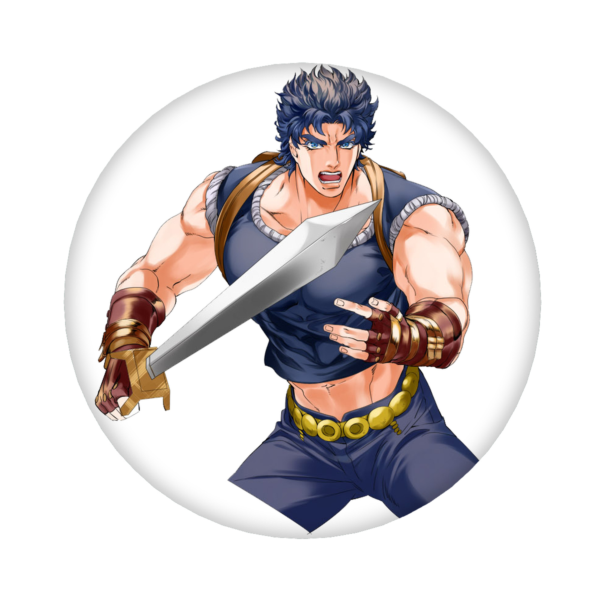 （画像用） ジョジョの奇妙な冒険 /ジョナサン?ジョースター JoJo's Bizarre Adventure Jonathan Joestar 6cm 缶バッジ 複数セット