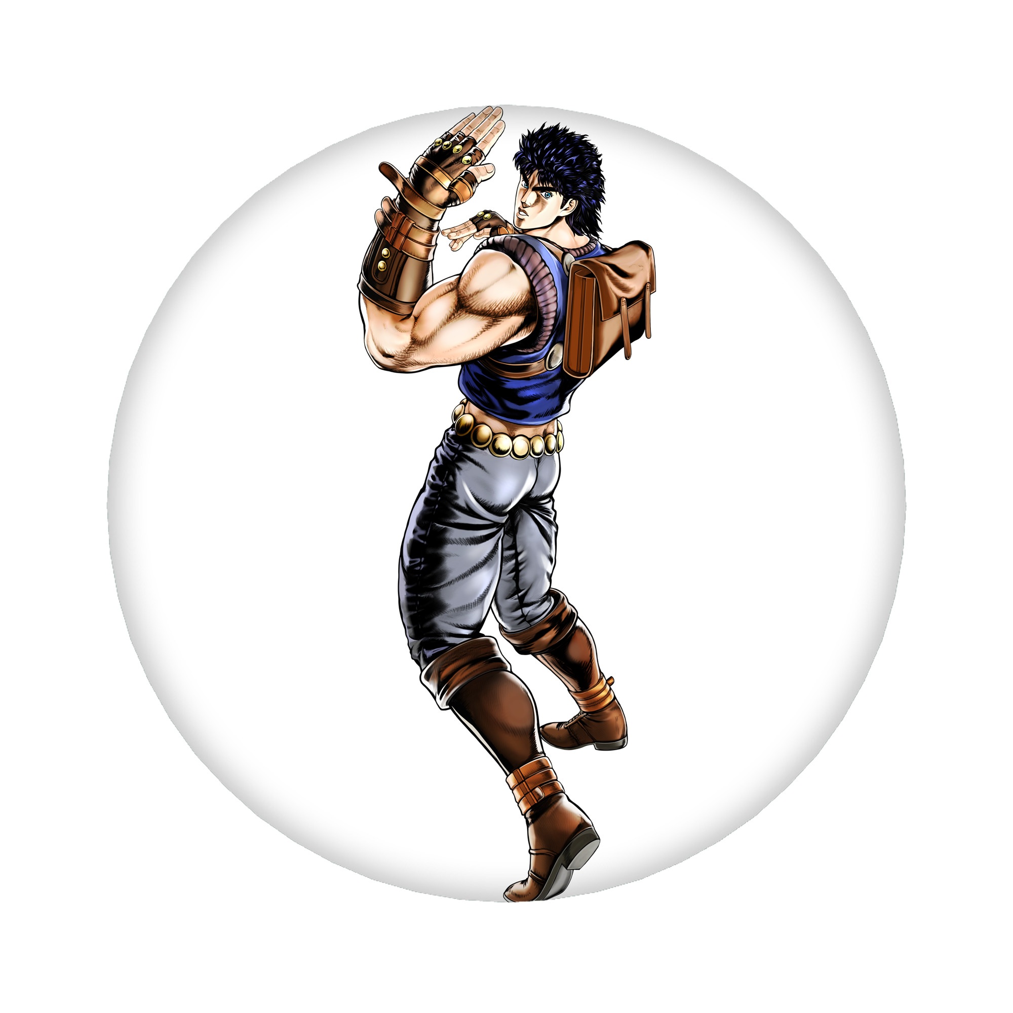（画像用） ジョジョの奇妙な冒険 /ジョナサン?ジョースター JoJo's Bizarre Adventure Jonathan Joestar 6cm 缶バッジ 複数セット