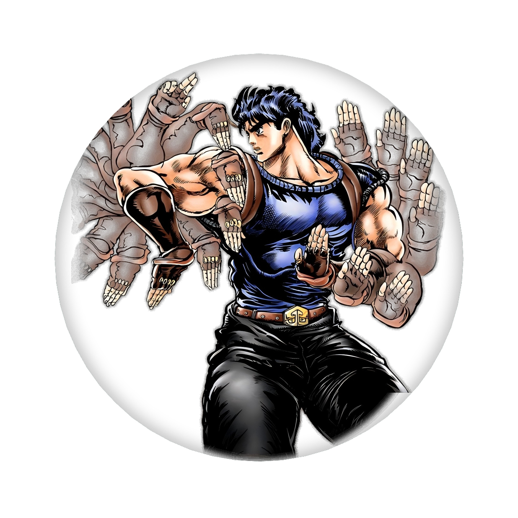 （画像用） ジョジョの奇妙な冒険 /ジョナサン?ジョースター JoJo's Bizarre Adventure Jonathan Joestar 6cm 缶バッジ 複数セット