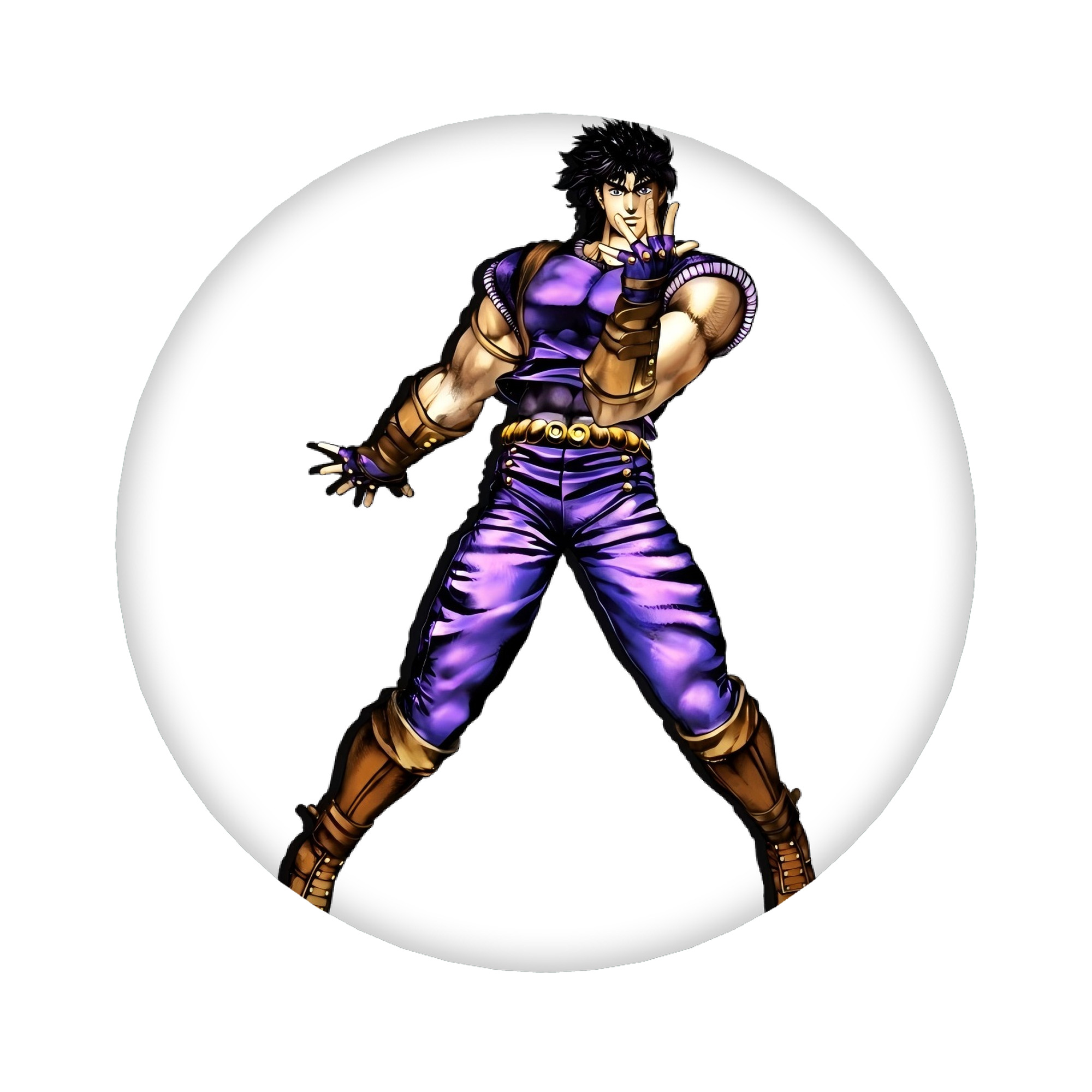 （画像用） ジョジョの奇妙な冒険 /ジョナサン?ジョースター JoJo's Bizarre Adventure Jonathan Joestar 6cm 缶バッジ 複数セット