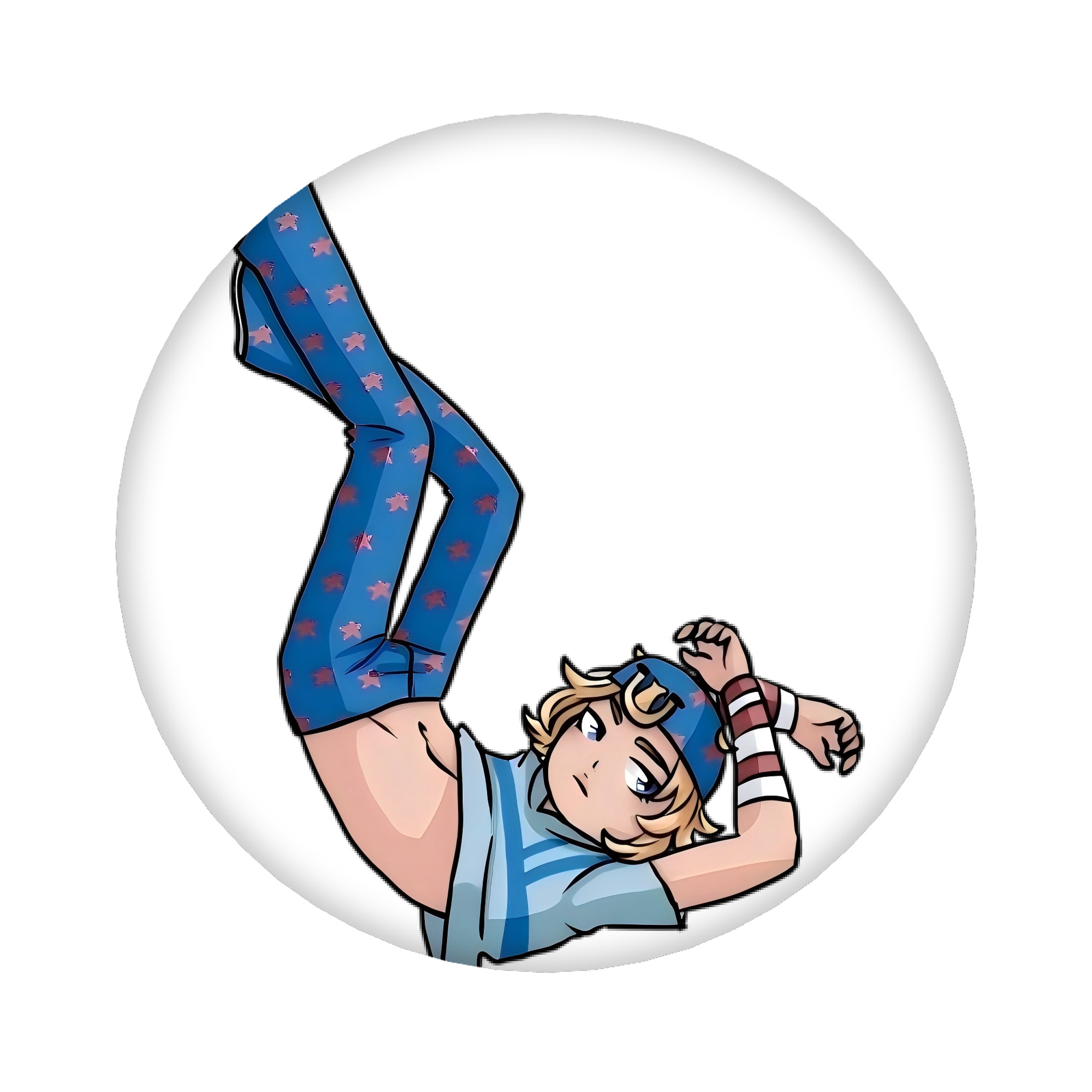 （画像用） ジョジョの奇妙な冒険 グイード?ミスタ JoJo's Bizarre Adventure Guido Mista 6cm 缶バッジ 複数セット