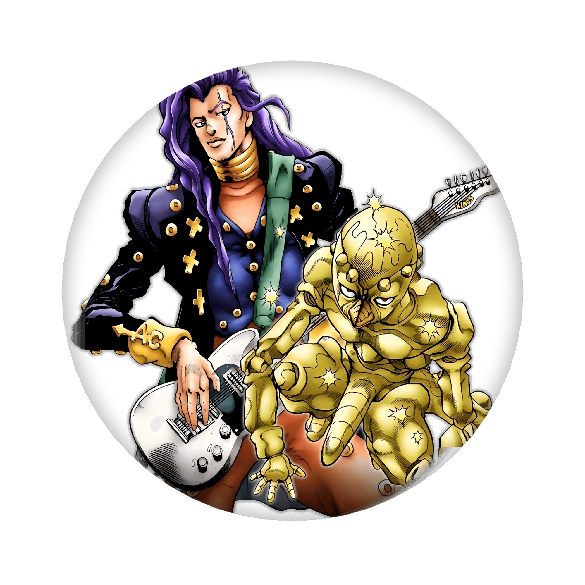 （画像用） ジョジョの奇妙な冒険 おといし あきら JoJo's Bizarre Adventure Akira Otoishi 6cm 缶バッジ 複数セット
