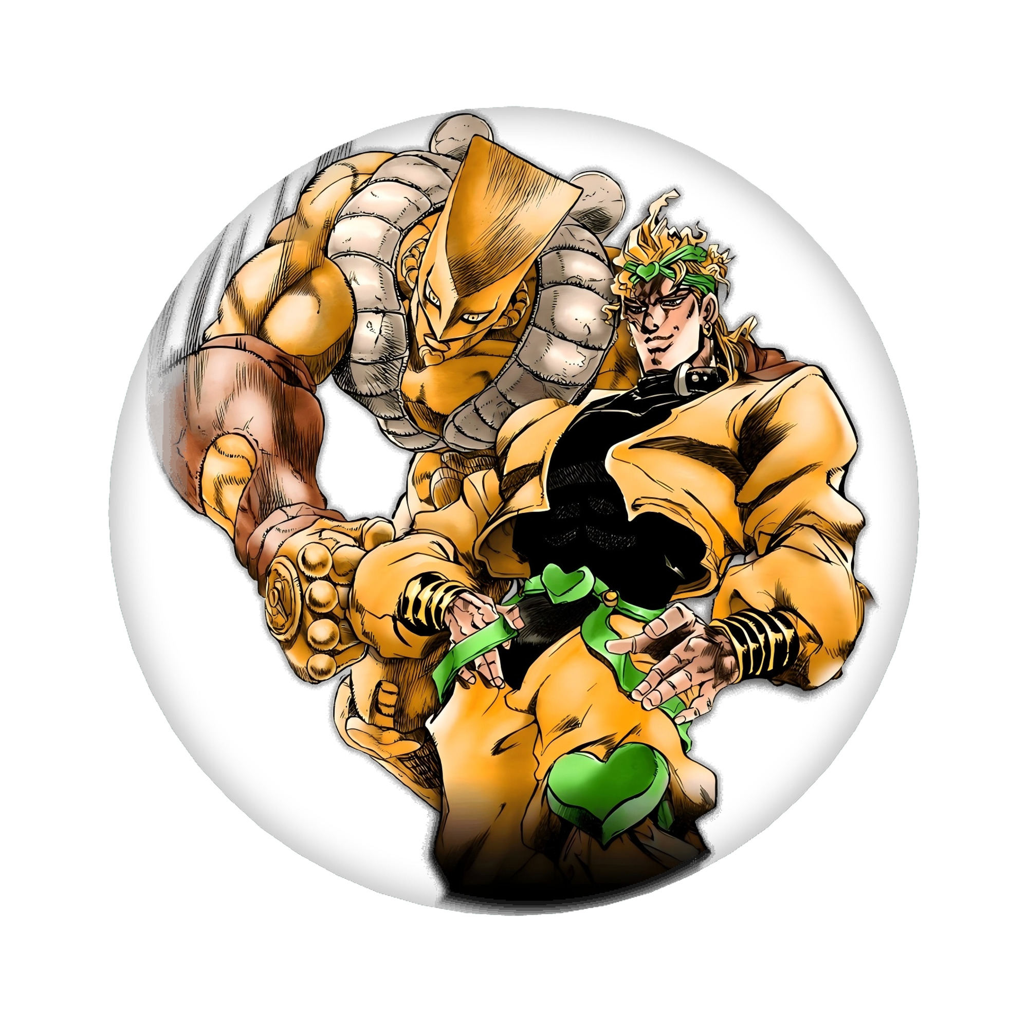 （画像用） ジョジョの奇妙な冒険 ディオ?ブランドー JoJo's Bizarre Adventure Dio Brando 6cm 缶バッジ 複数セット