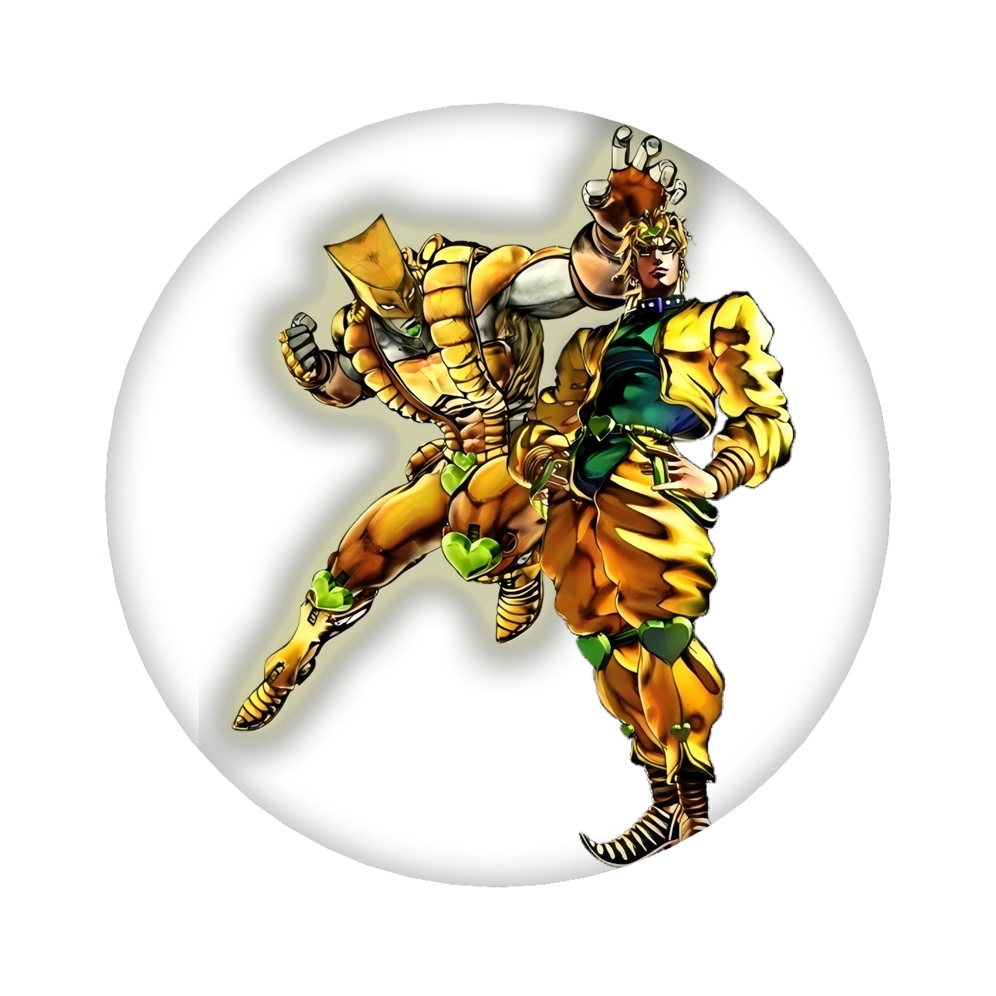 （画像用） ジョジョの奇妙な冒険 ディオ?ブランドー JoJo's Bizarre Adventure Dio Brando 6cm 缶バッジ 複数セット