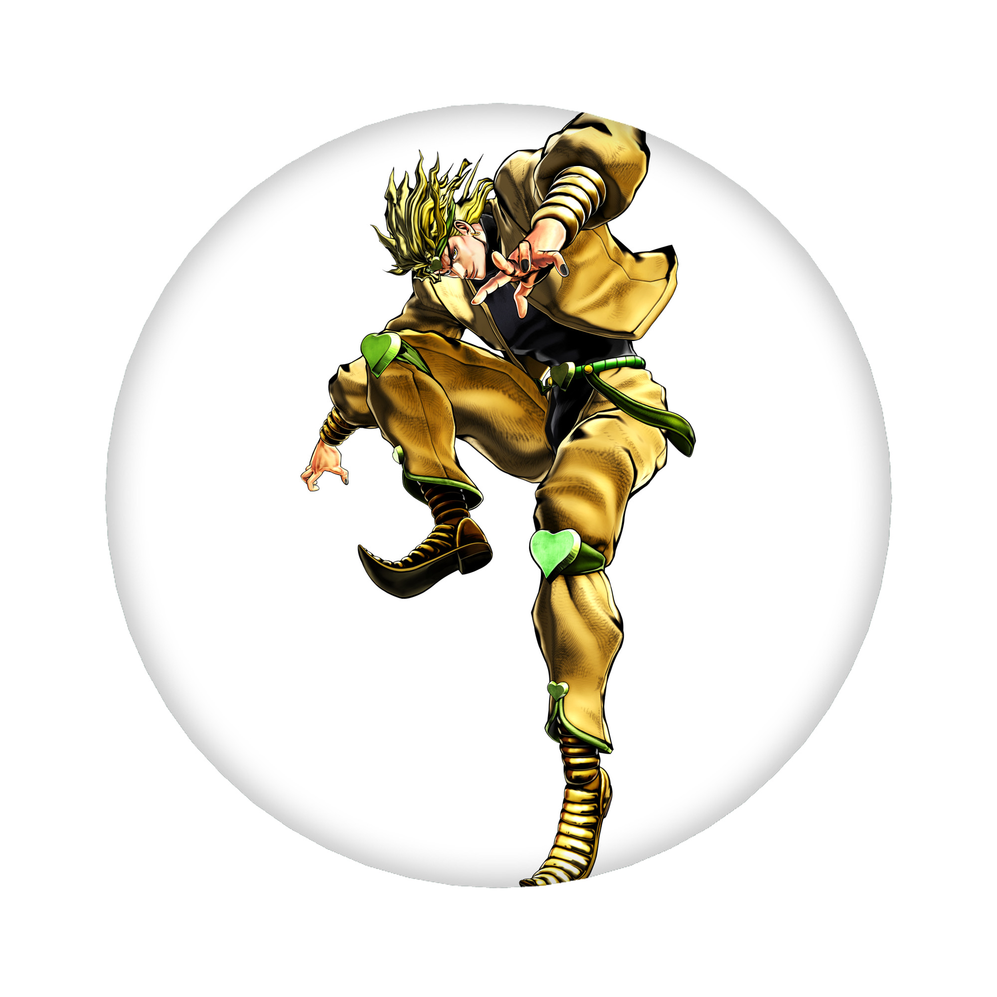 （画像用） ジョジョの奇妙な冒険 ディオ?ブランドー JoJo's Bizarre Adventure Dio Brando 6cm 缶バッジ 複数セット