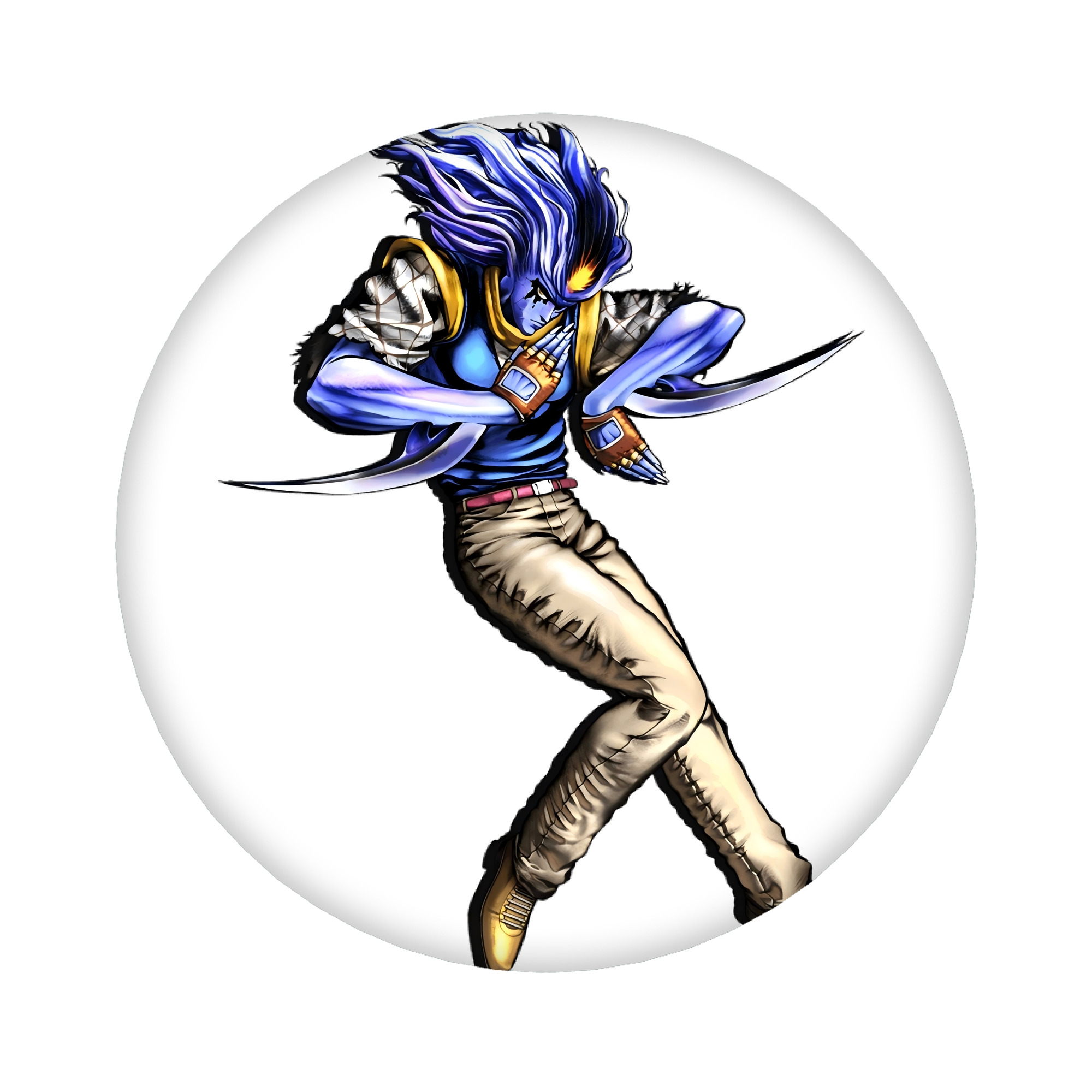 （画像用） ジョジョの奇妙な冒険 JoJo's Bizarre Adventure 6cm 缶バッジ 複数セット