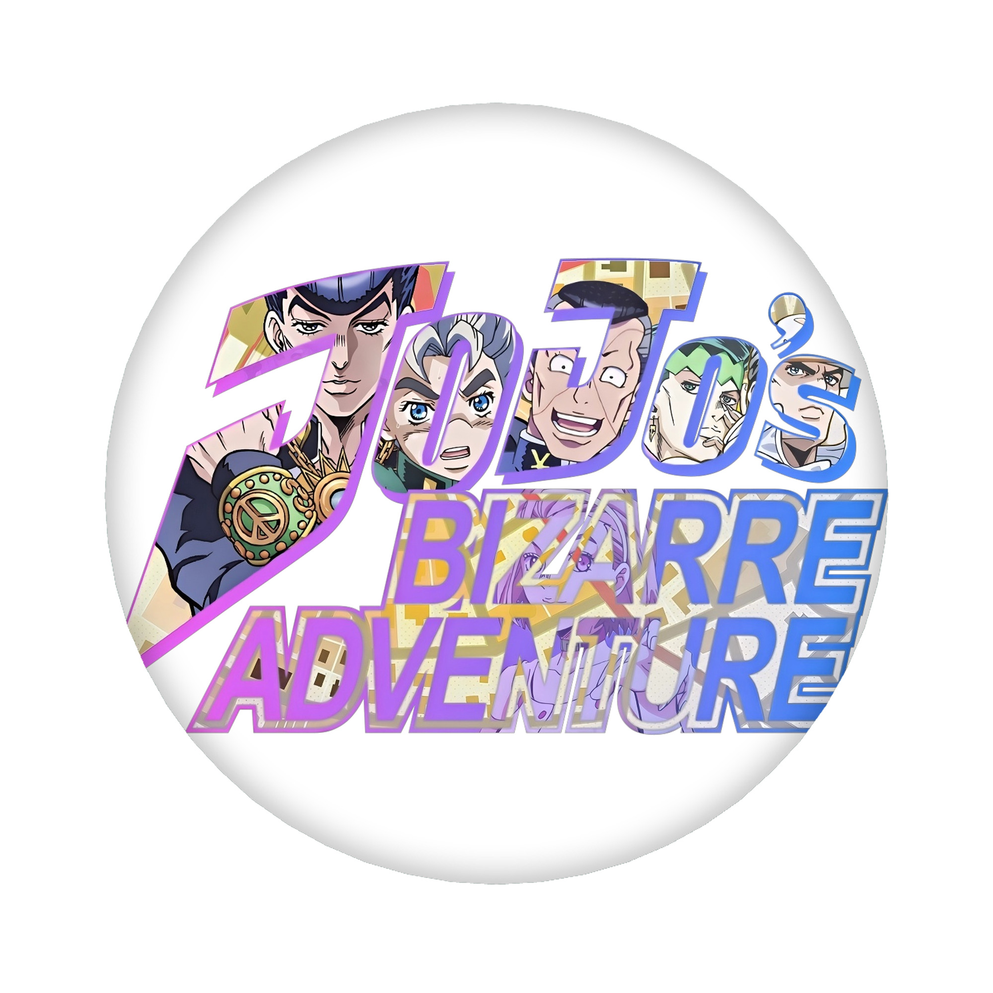 （画像用） ジョジョの奇妙な冒険 JoJo's Bizarre Adventure 6cm 缶バッジ 複数セット