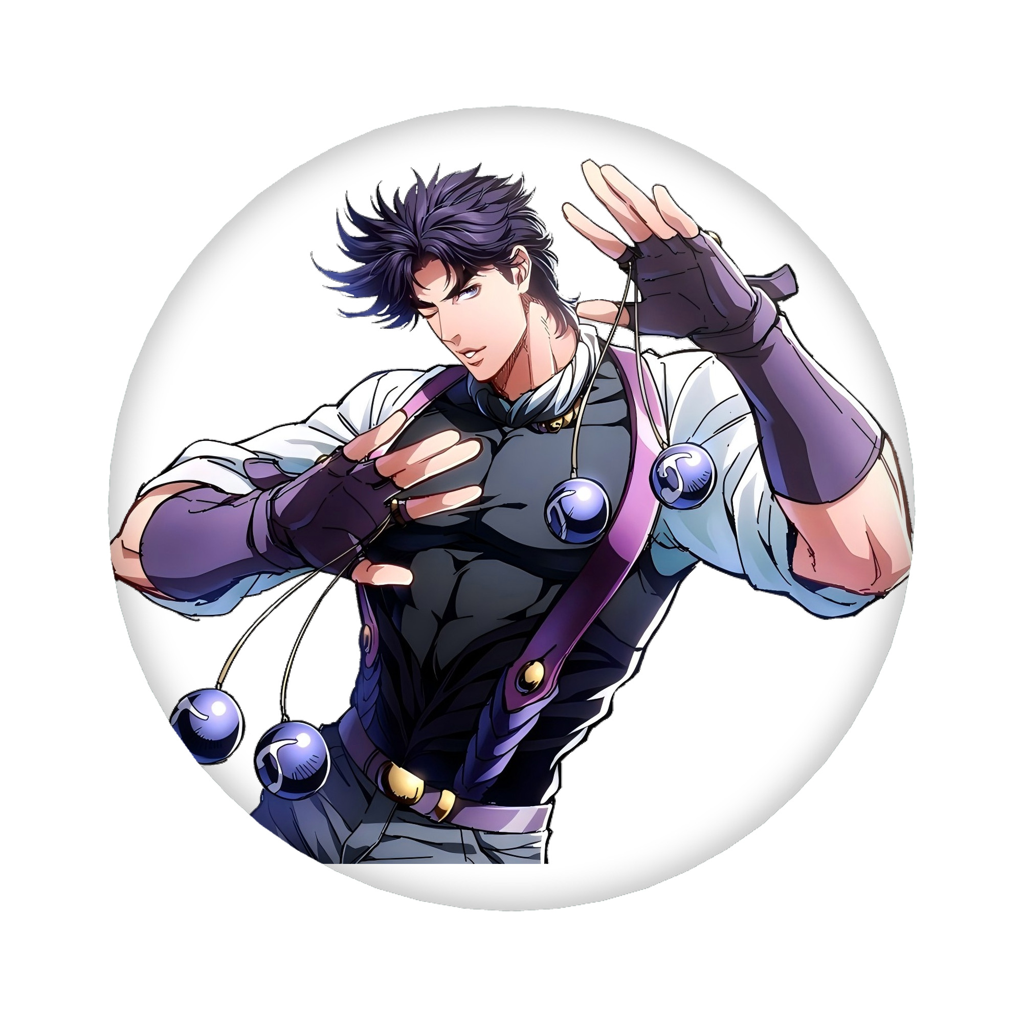 （画像用） ジョジョの奇妙な冒険 JoJo's Bizarre Adventure 6cm 缶バッジ 複数セット