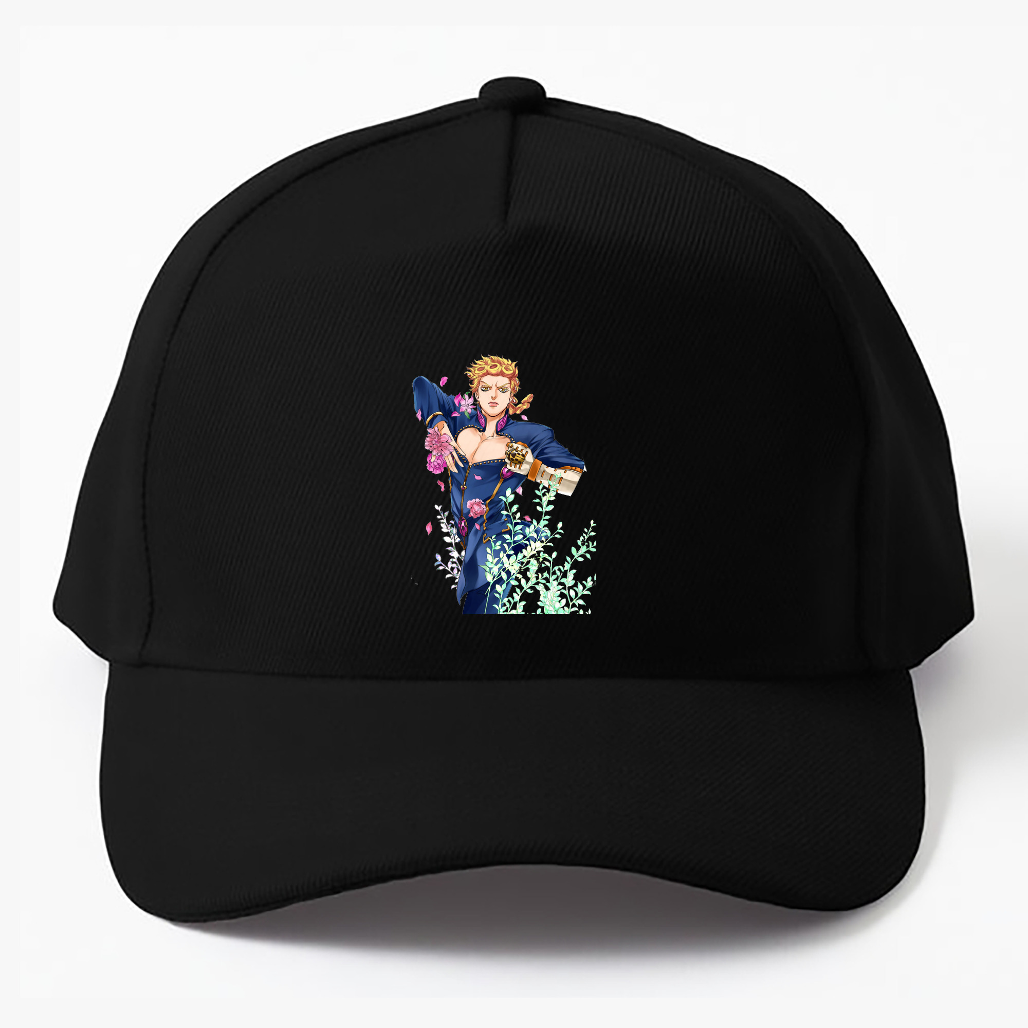 （画像用） ジョジョの奇妙な冒険 ジョルノ?ジョバァーナ JoJo's Bizarre Adventure Giorno Giovanna ベースボールキャップ 綿100％ 男女兼用 帽子 スポーツ