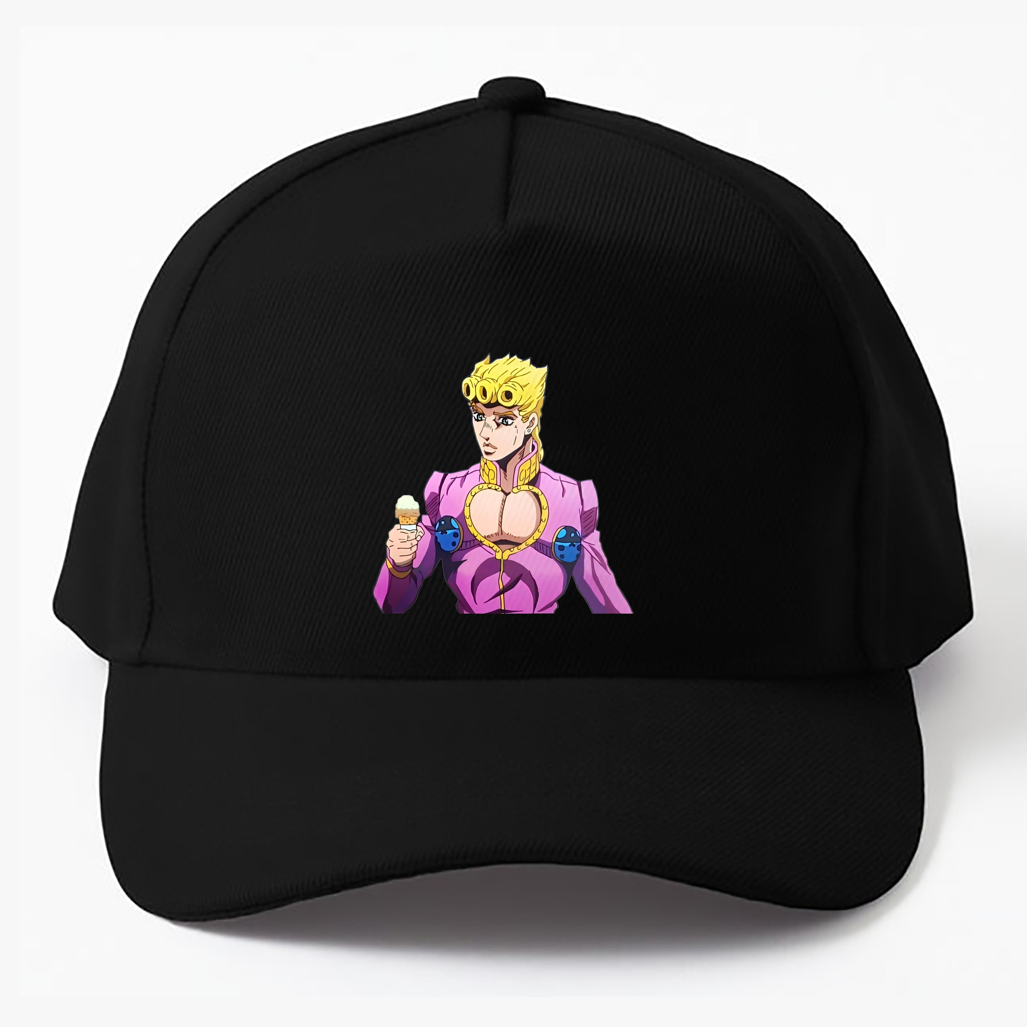 （画像用） ジョジョの奇妙な冒険 ジョルノ?ジョバァーナ JoJo's Bizarre Adventure Giorno Giovanna ベースボールキャップ 綿100％ 男女兼用 帽子 スポーツ