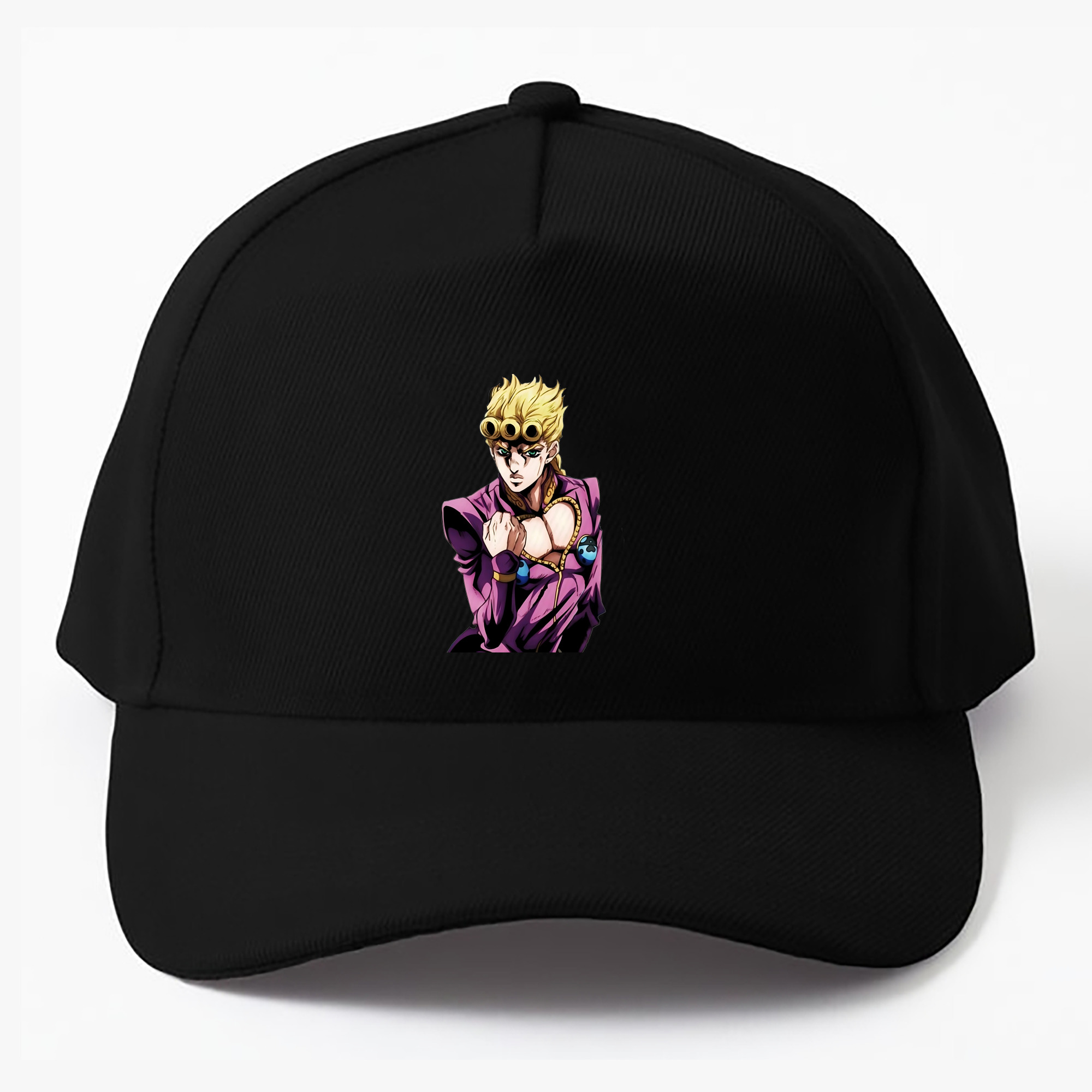 （画像用） ジョジョの奇妙な冒険 ジョルノ?ジョバァーナ JoJo's Bizarre Adventure Giorno Giovanna ベースボールキャップ 綿100％ 男女兼用 帽子 スポーツ