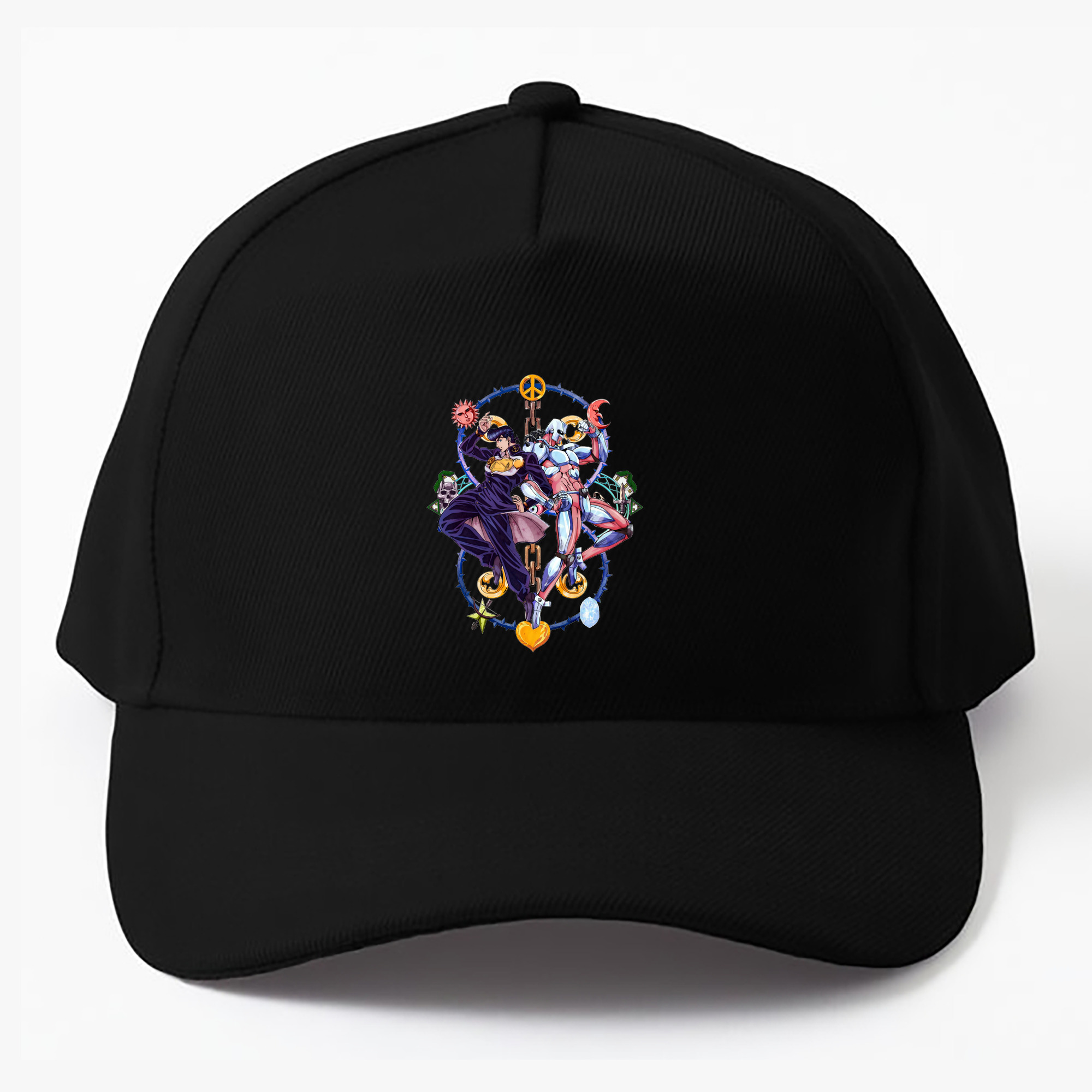 （画像用） ジョジョの奇妙な冒険 ひがしかた じょうすけ JoJo's Bizarre Adventure Higashikata Josuke ベースボールキャップ 綿100％ 男女兼用 帽子 スポーツ