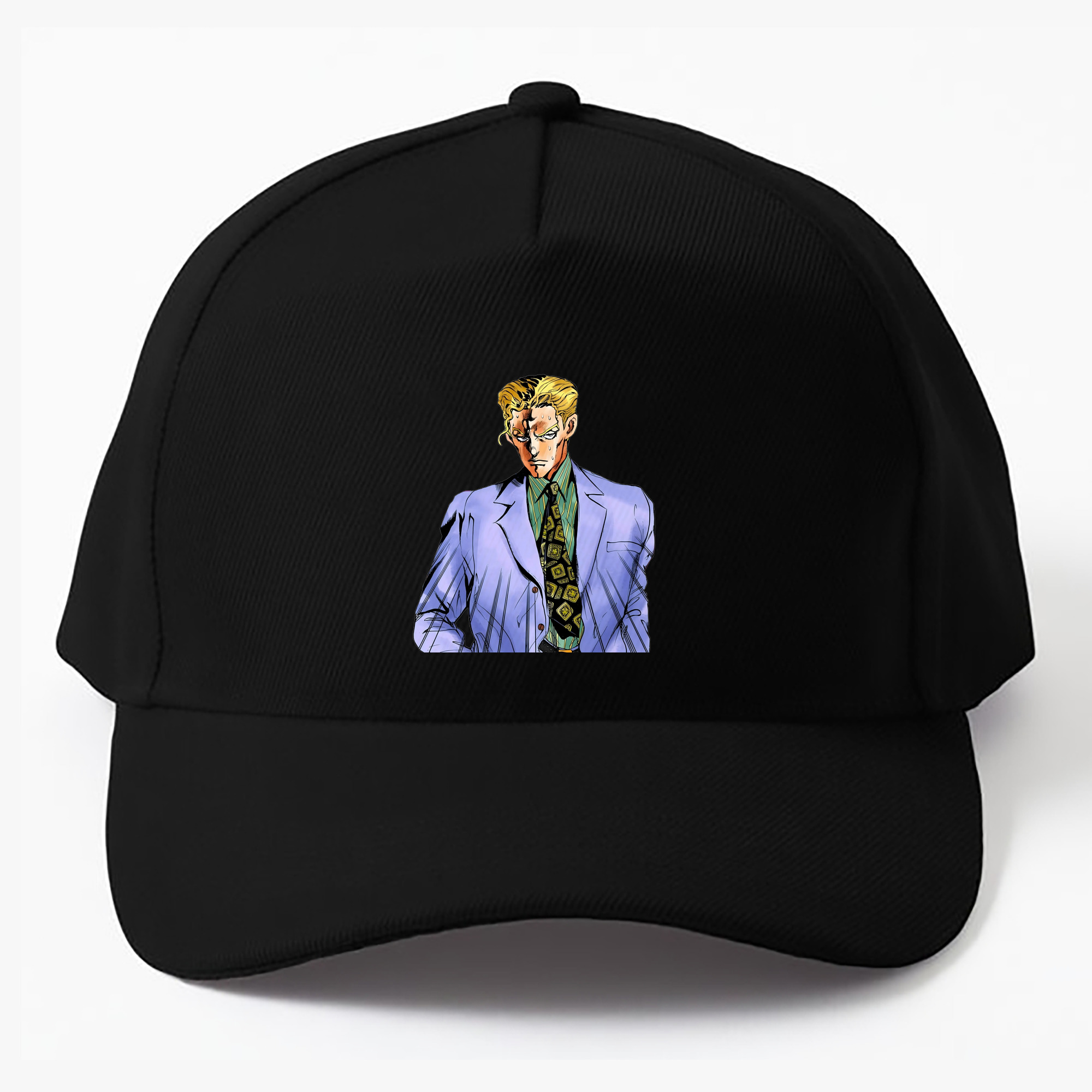 （画像用） ジョジョの奇妙な冒険 きら よしかげ JoJo's Bizarre Adventure Kira Yoshikage ベースボールキャップ 綿100％ 男女兼用 帽子 スポーツ
