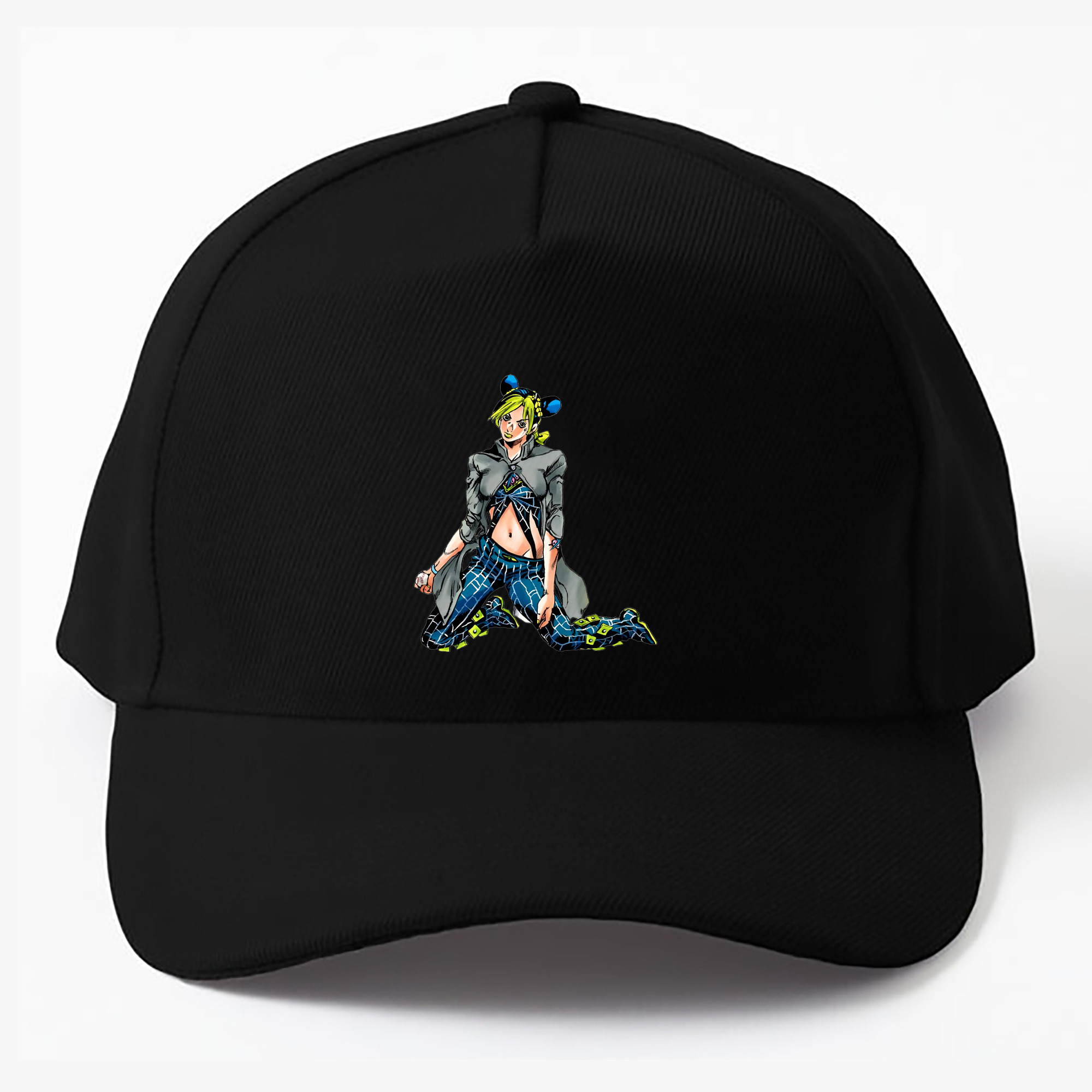 （画像用） "ジョジョの奇妙な冒険 くうじょう ジョリーン JoJo's Bizarre Adventure Jolyne Cujoh " ベースボールキャップ 綿100％ 男女兼用 帽子 スポーツ