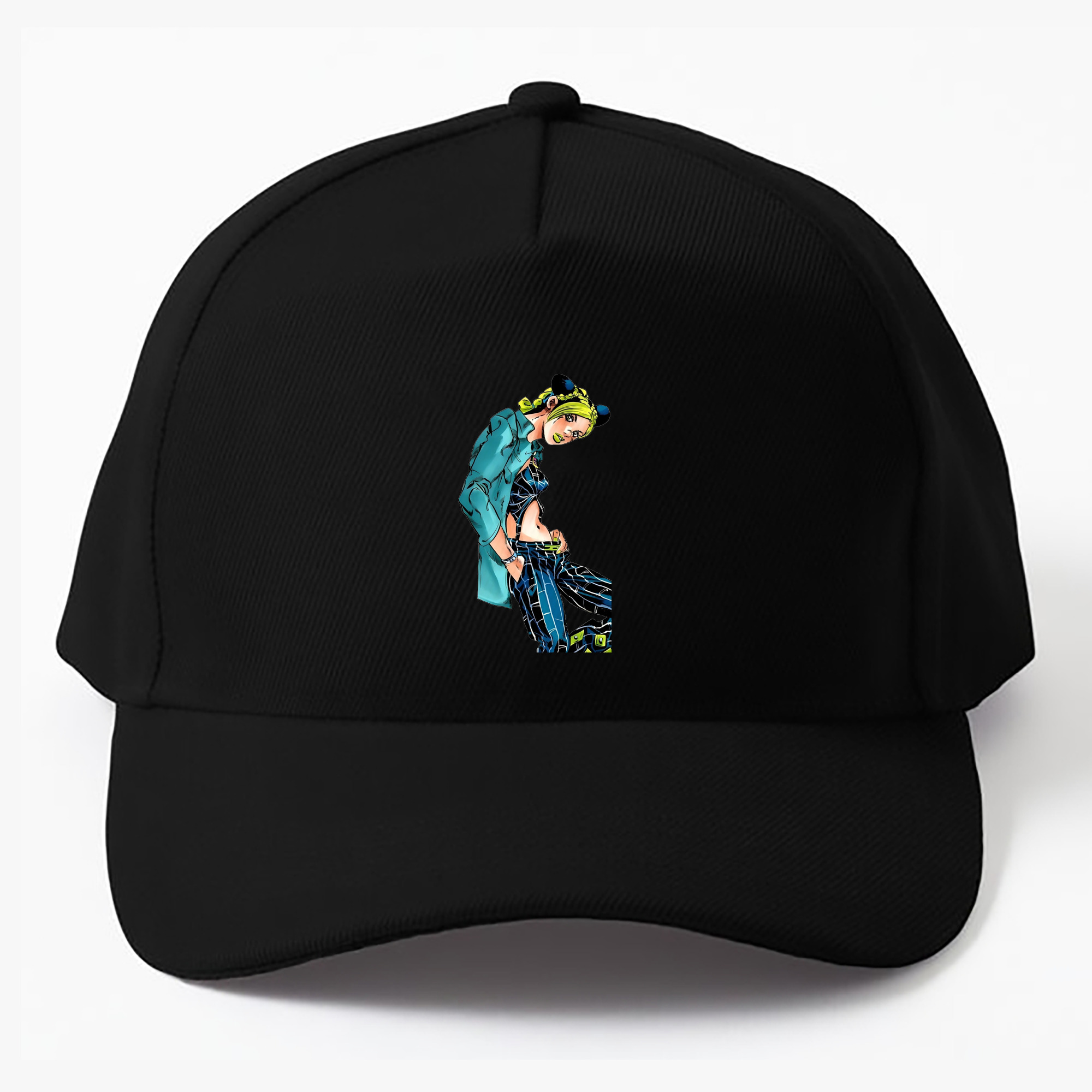 （画像用） "ジョジョの奇妙な冒険 くうじょう ジョリーン JoJo's Bizarre Adventure Jolyne Cujoh " ベースボールキャップ 綿100％ 男女兼用 帽子 スポーツ