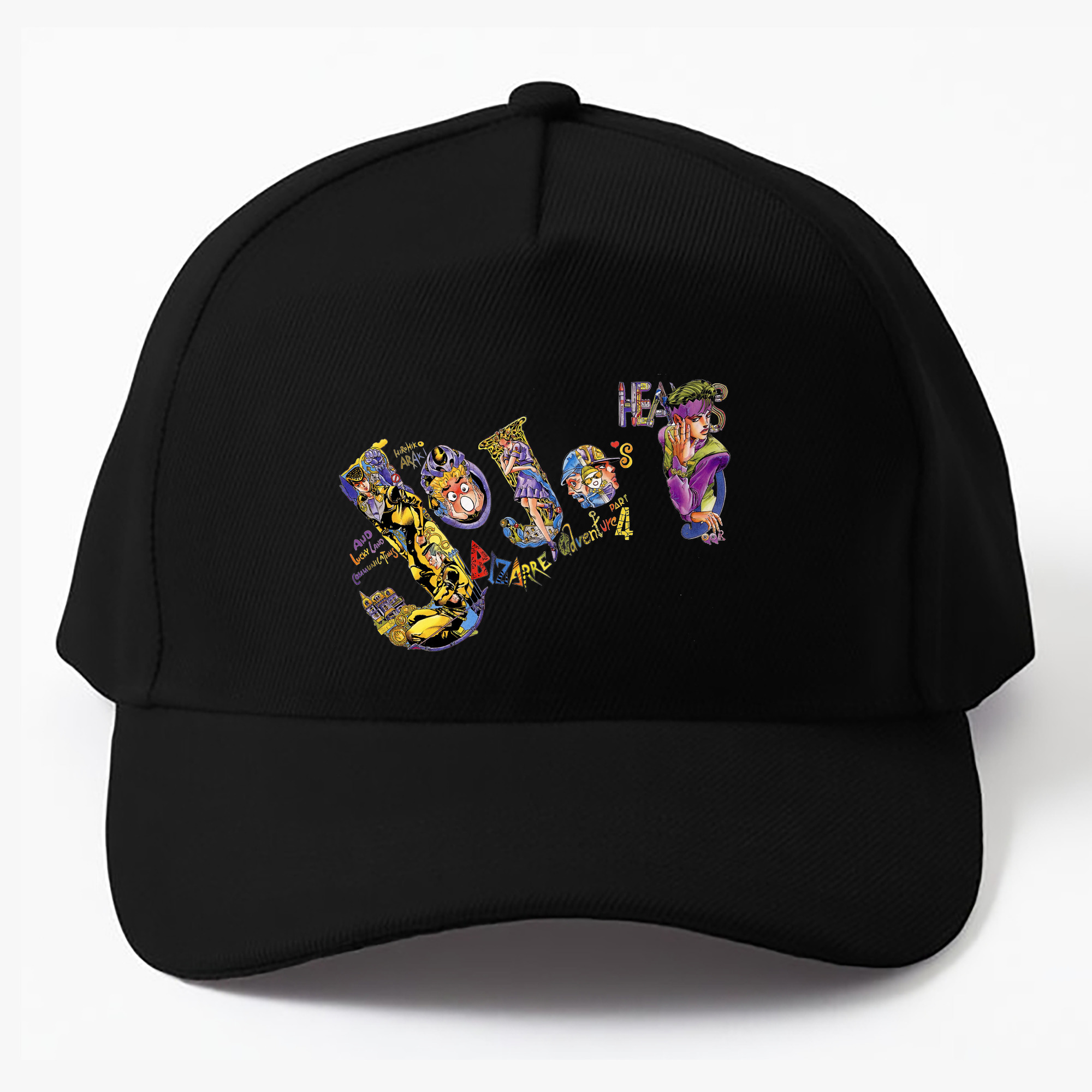 （画像用） ジョジョの奇妙な冒険 JoJo's Bizarre Adventure ベースボールキャップ 綿100％ 男女兼用 帽子 スポーツ