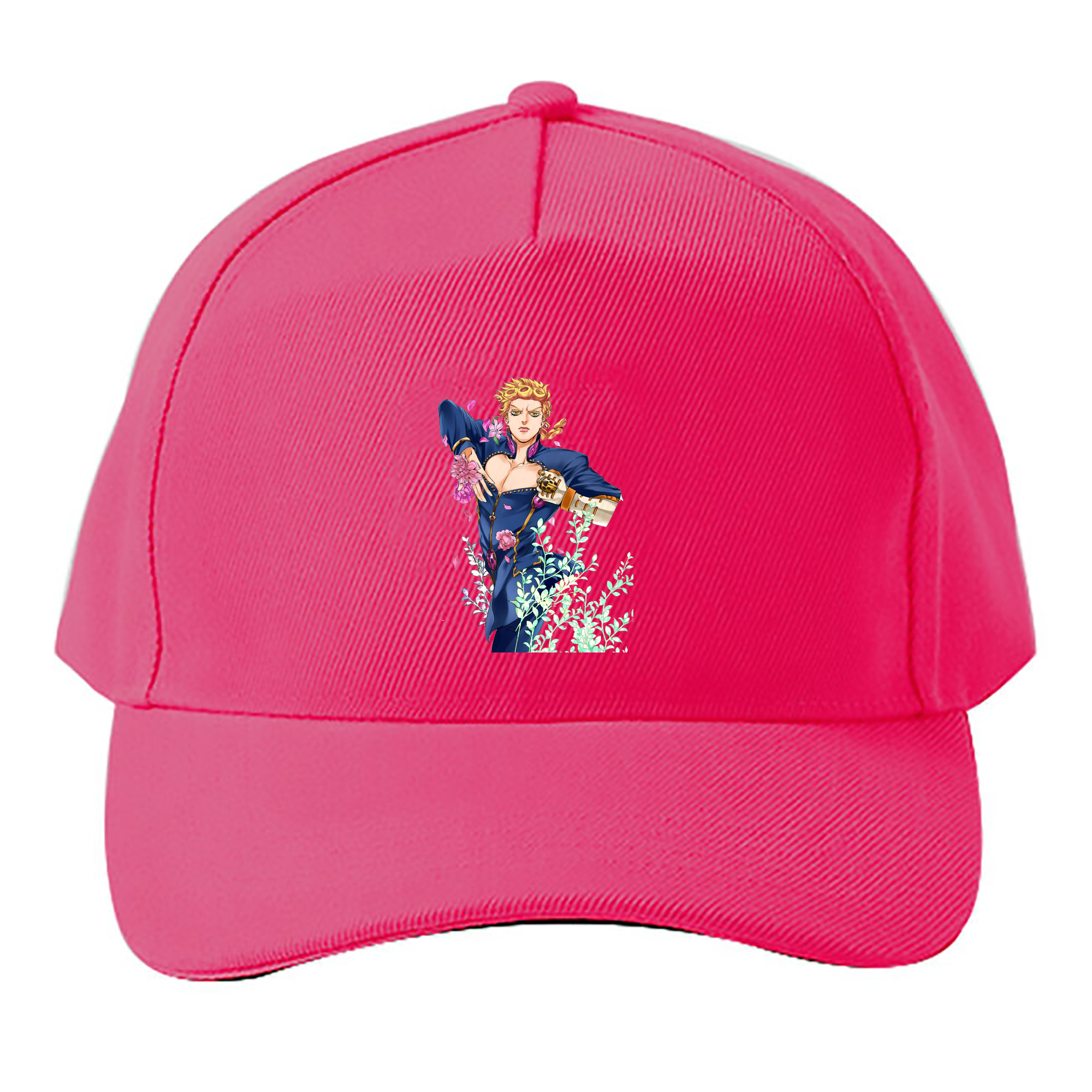（画像用） ジョジョの奇妙な冒険 ジョルノ?ジョバァーナ JoJo's Bizarre Adventure Giorno Giovanna ベースボールキャップ 綿100％ 男女兼用 帽子 スポーツ