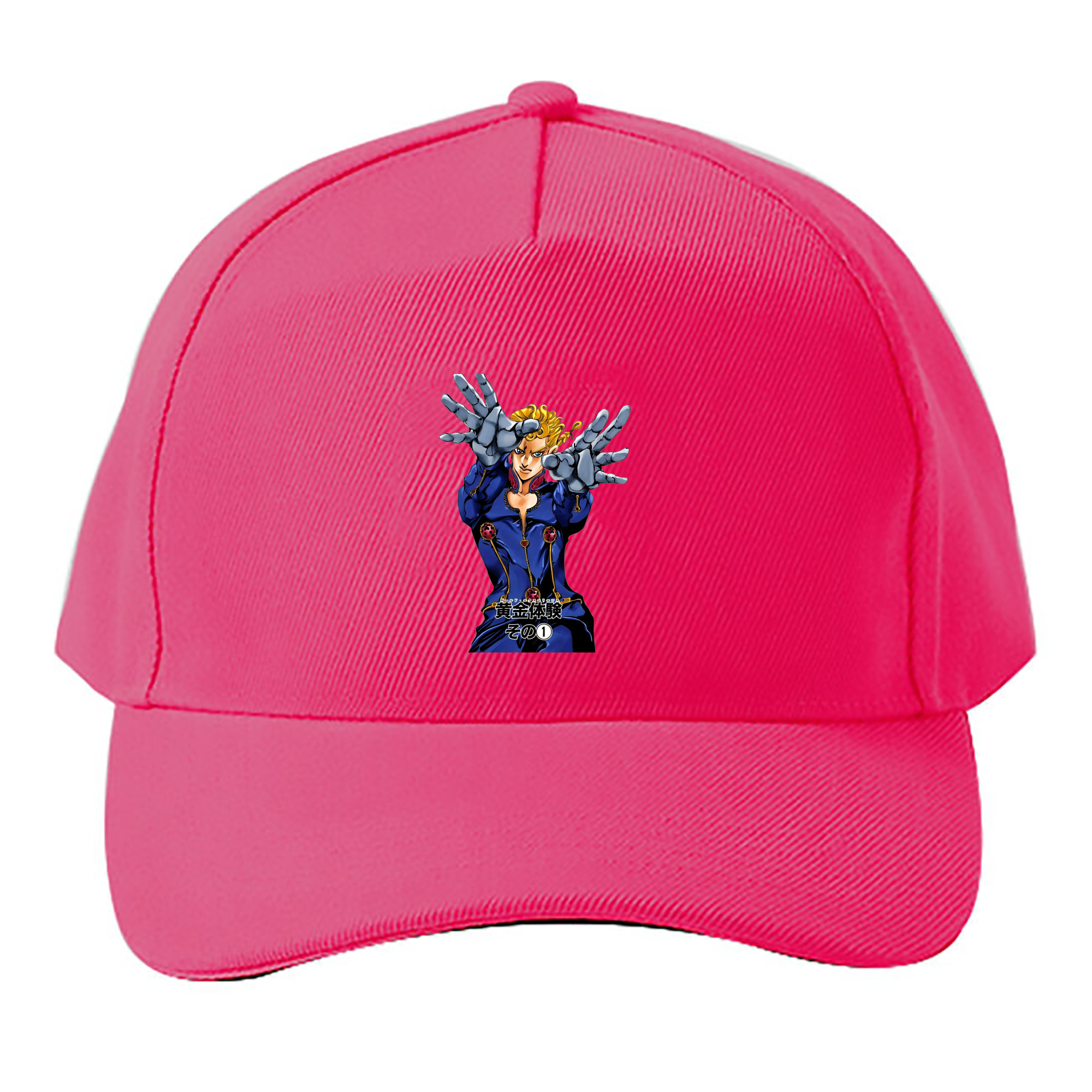 （画像用） ジョジョの奇妙な冒険 ジョルノ?ジョバァーナ JoJo's Bizarre Adventure Giorno Giovanna ベースボールキャップ 綿100％ 男女兼用 帽子 スポーツ
