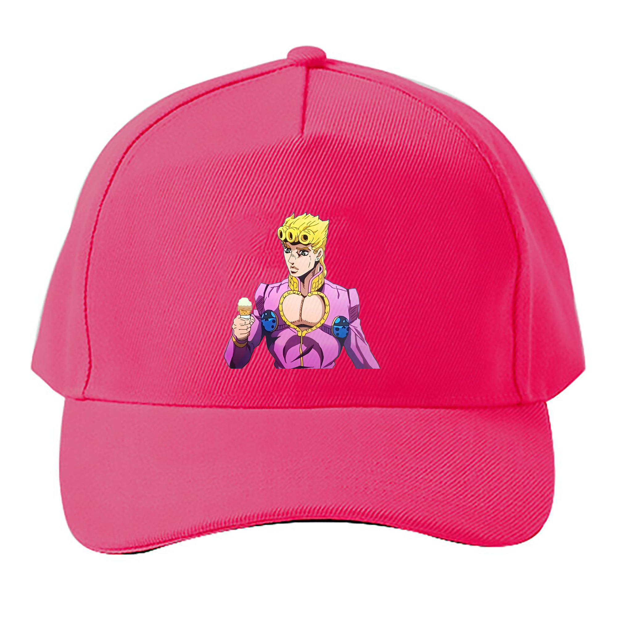 （画像用） ジョジョの奇妙な冒険 ジョルノ?ジョバァーナ JoJo's Bizarre Adventure Giorno Giovanna ベースボールキャップ 綿100％ 男女兼用 帽子 スポーツ